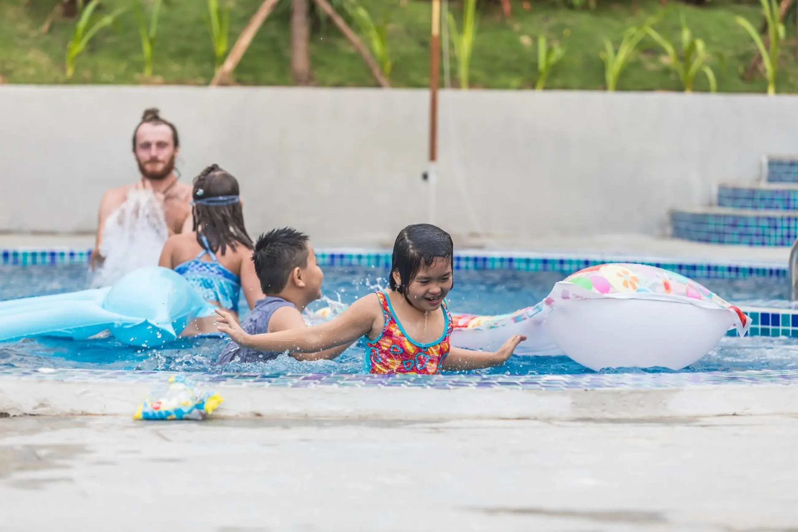 Swimming pool in Phuong Binh House