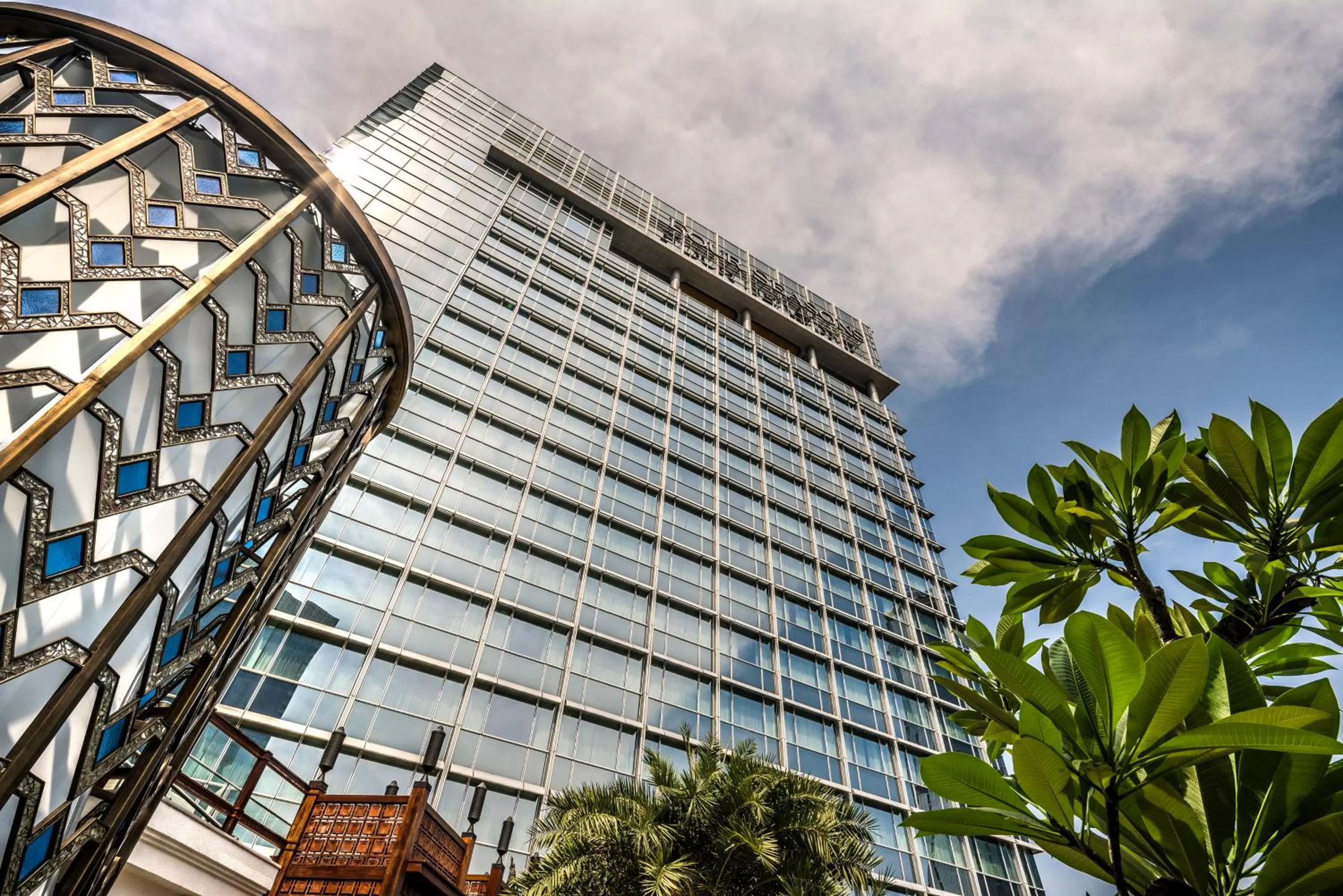 Decorative detail in Four Seasons Hotel Jakarta