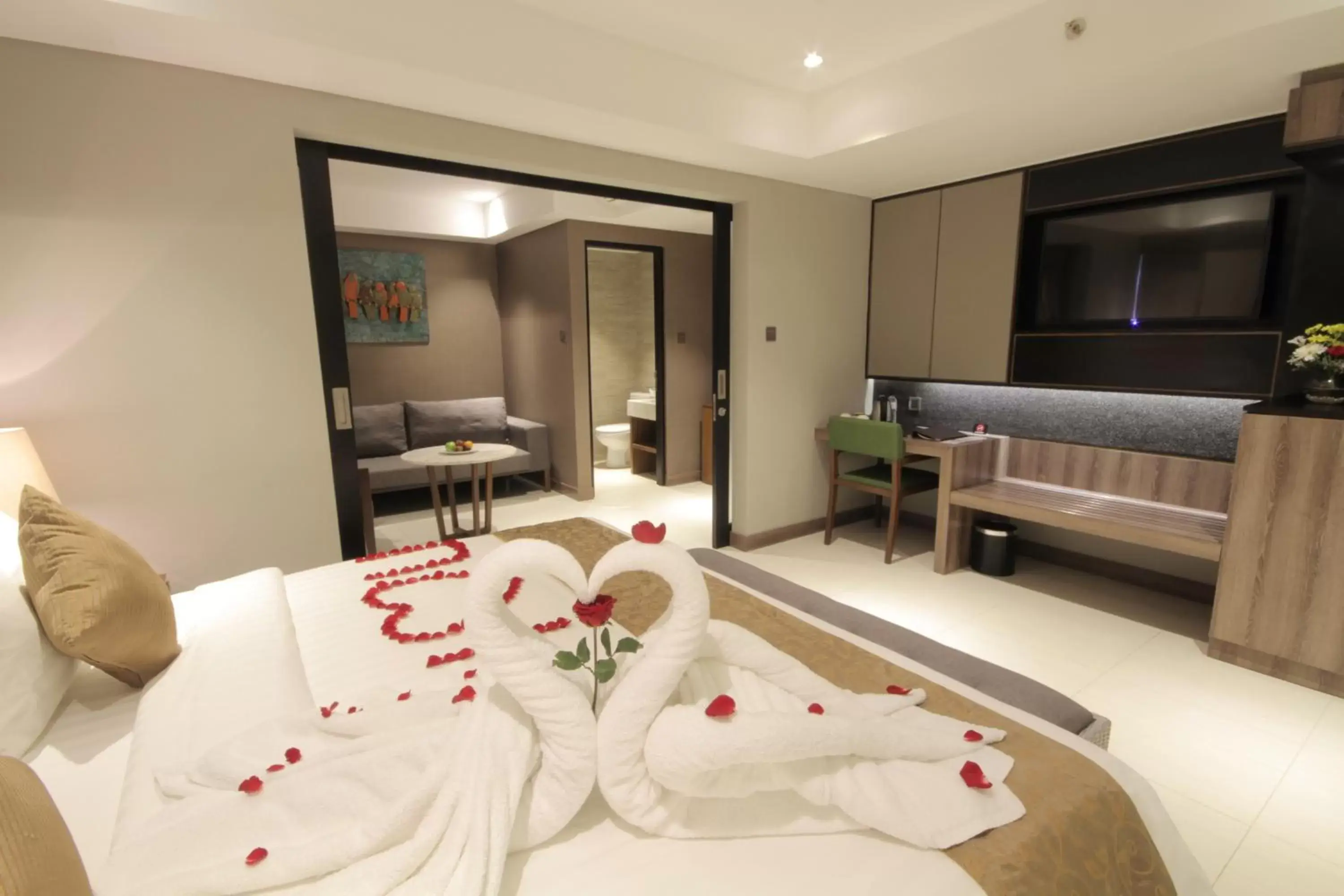 Photo of the whole room, Bed in The Nest Hotel Nusa Dua