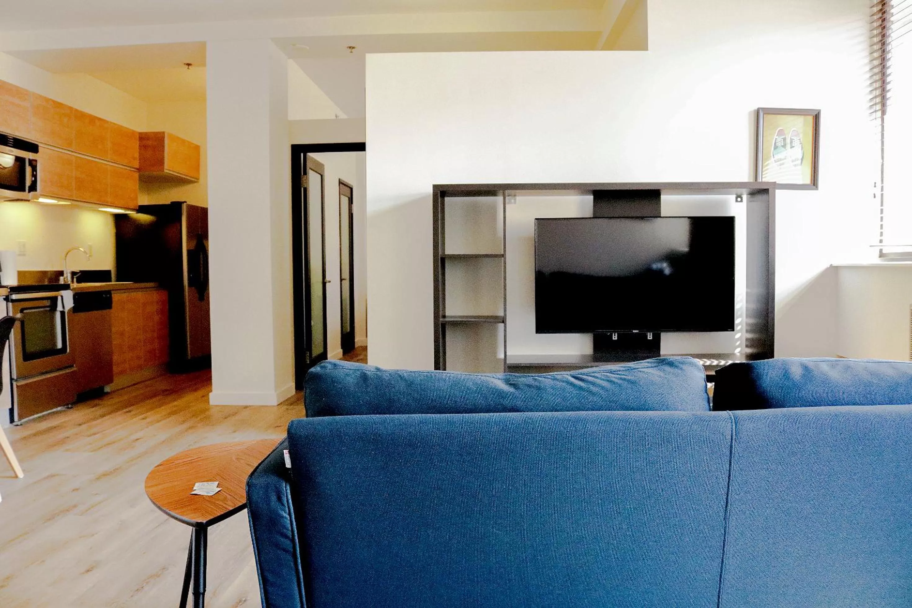 Seating Area in The Haas Suites