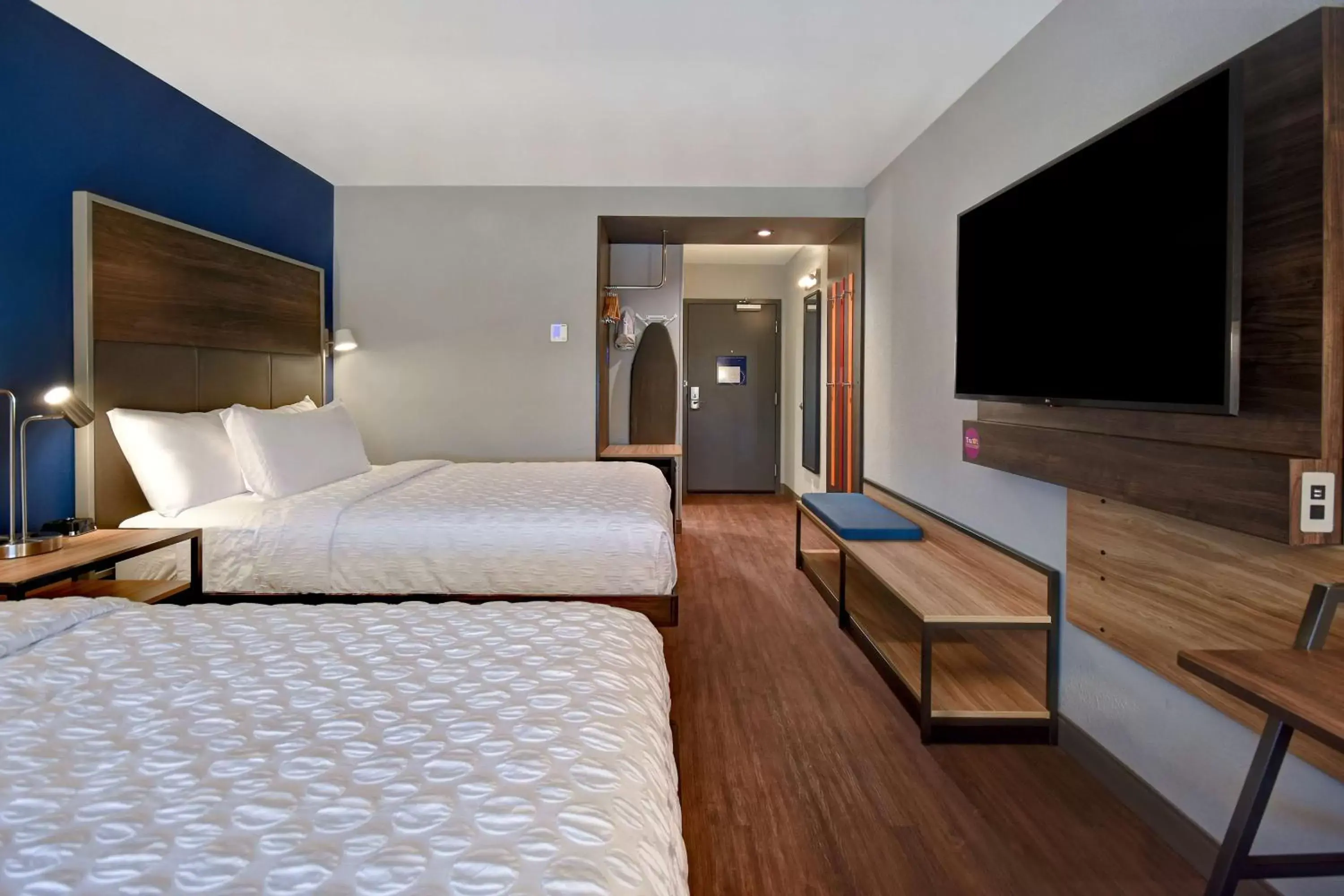 Queen Room with Two Queen Beds - Hearing Accessible in Tru By Hilton Manchester Downtown Queen Room with Two Queen Beds - Hearing Accessible in Tru By Hilton Manchester Downtown