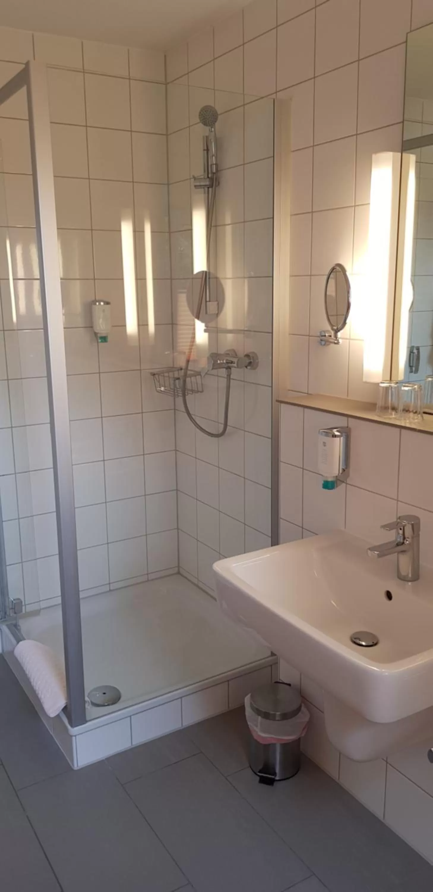 Bathroom in Berghof Hotel