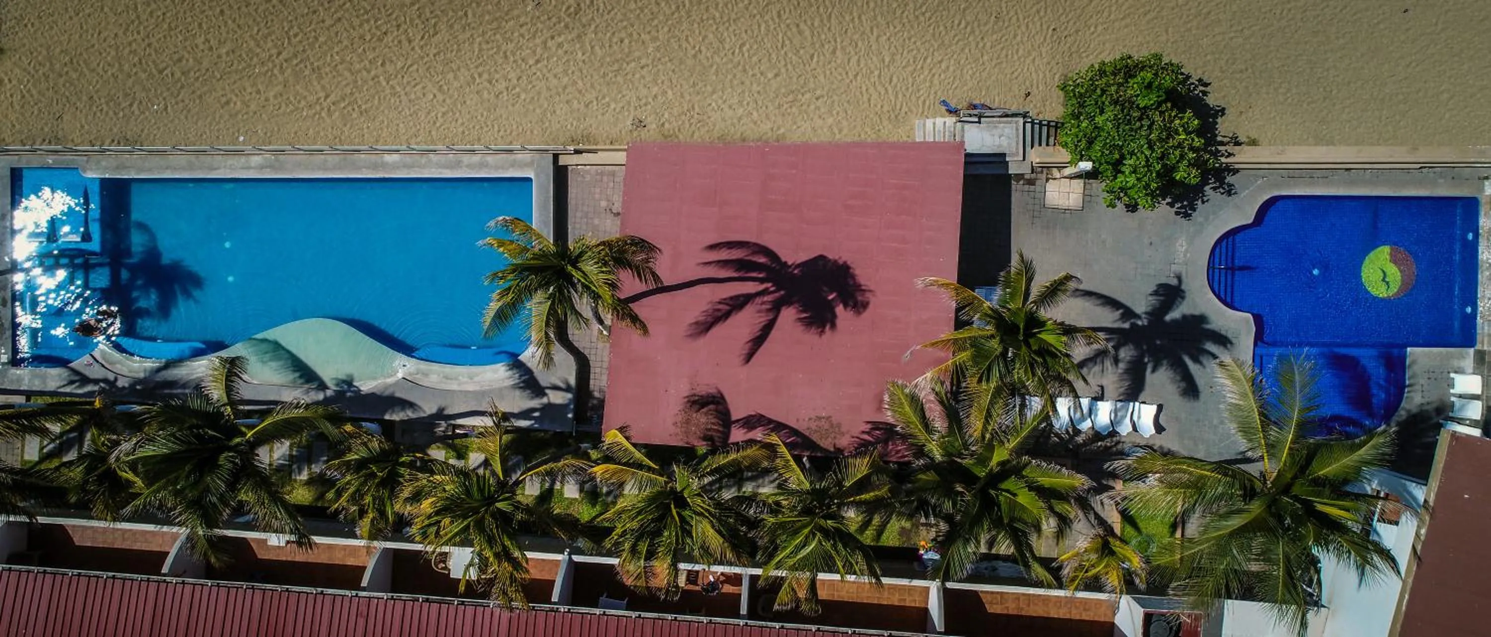 Pool view in Hotel Marbella