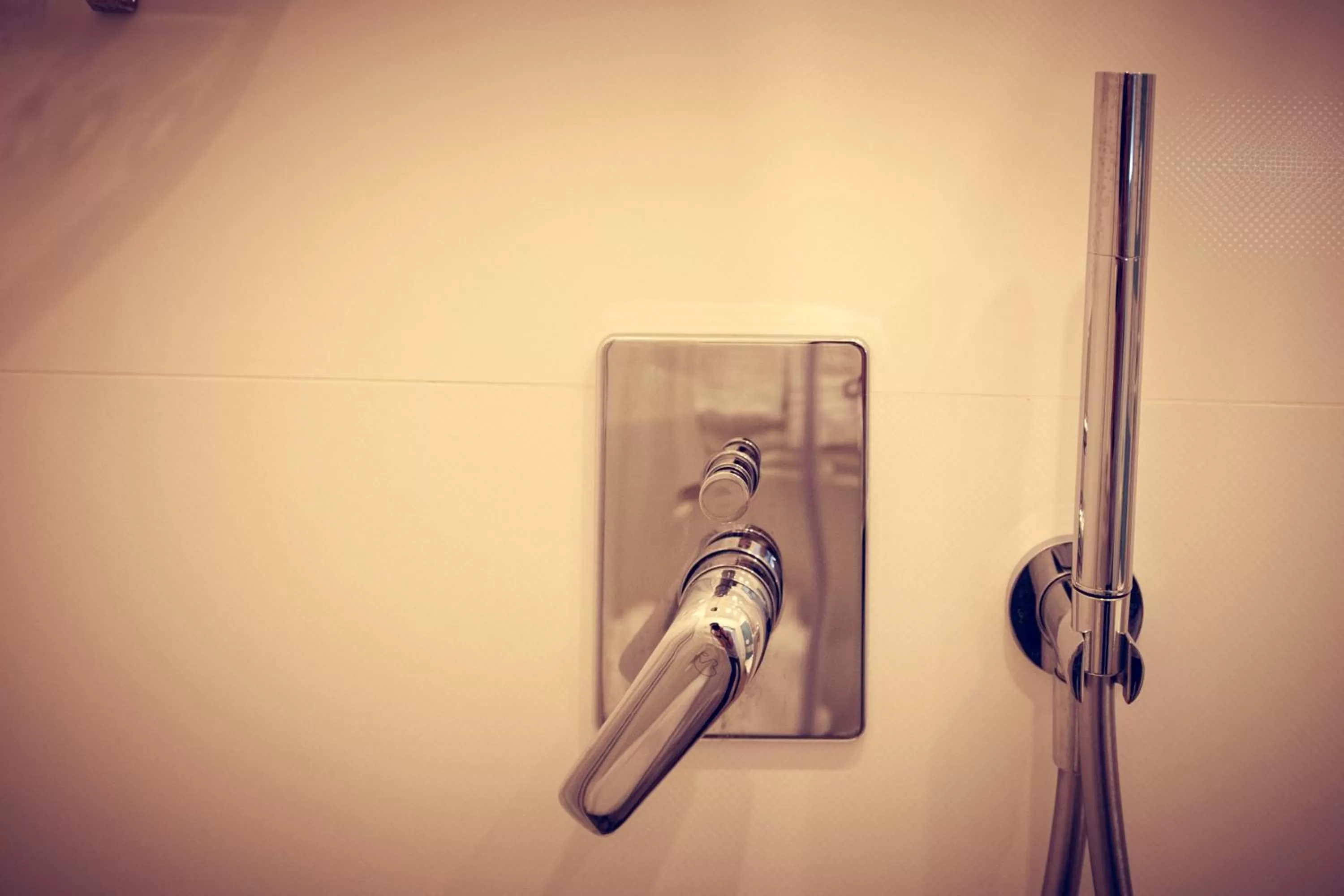 Shower in Hotel Fini