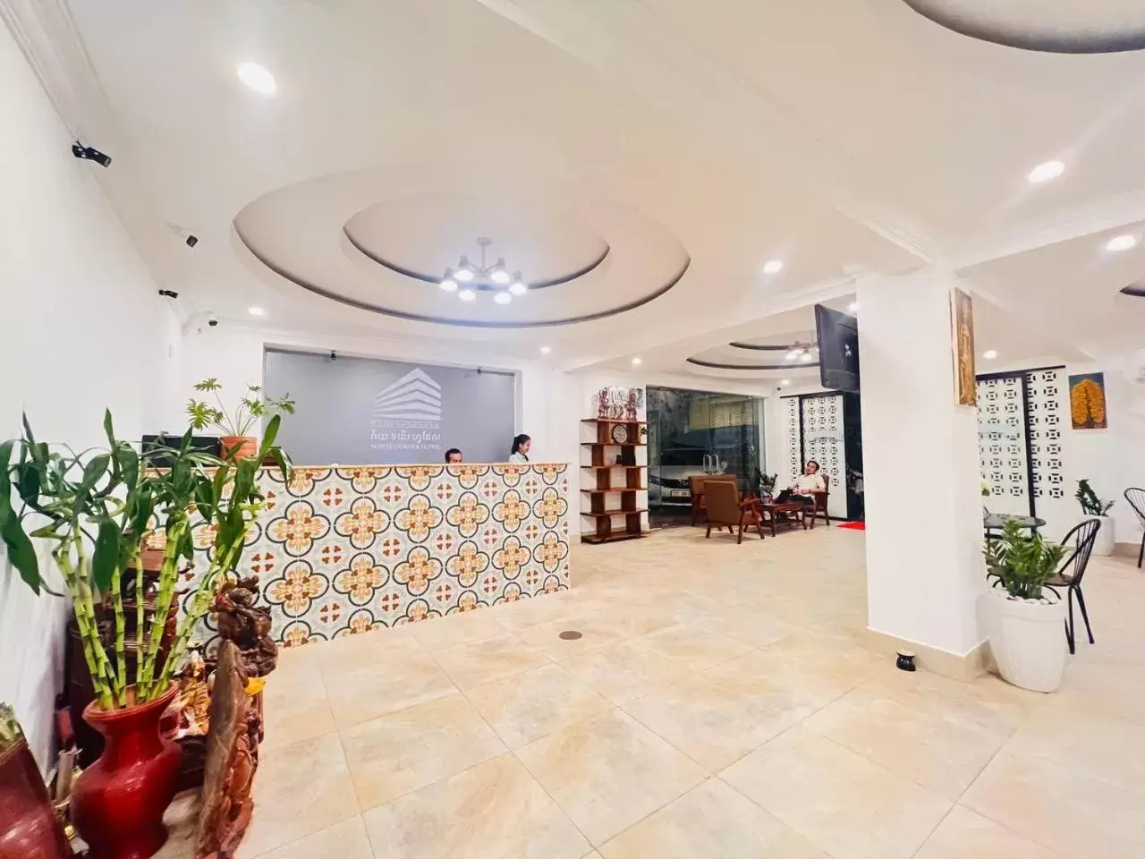 Lobby or reception in White Corner Hotel Lobby or reception in White Corner Hotel