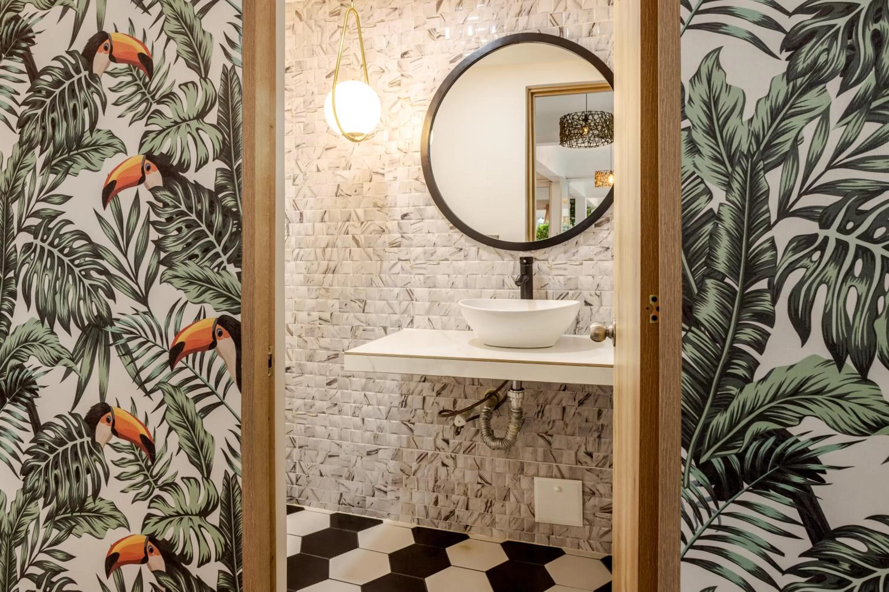 Bathroom in Hotel Manantial Melgar