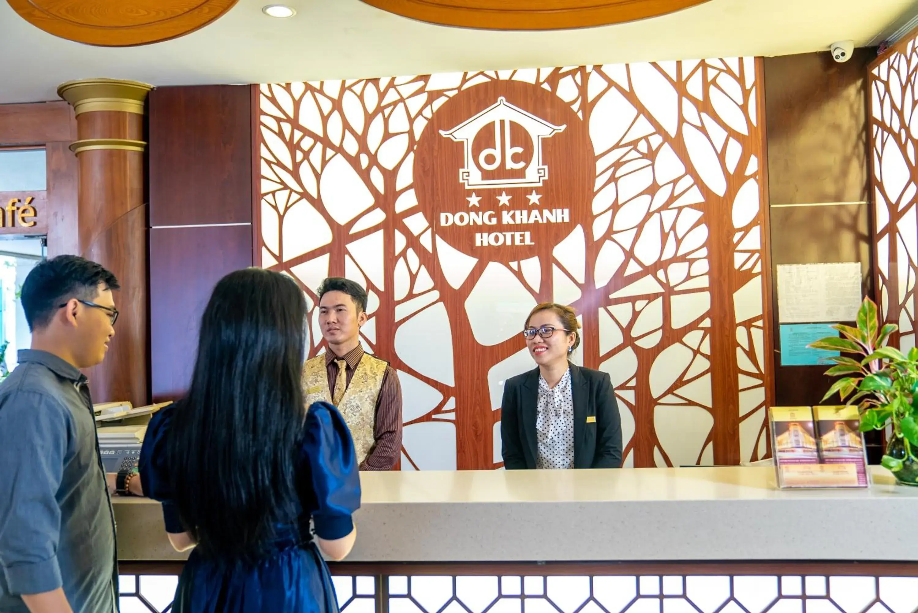 Lobby or reception in Dong Khanh Hotel Lobby or reception in Dong Khanh Hotel