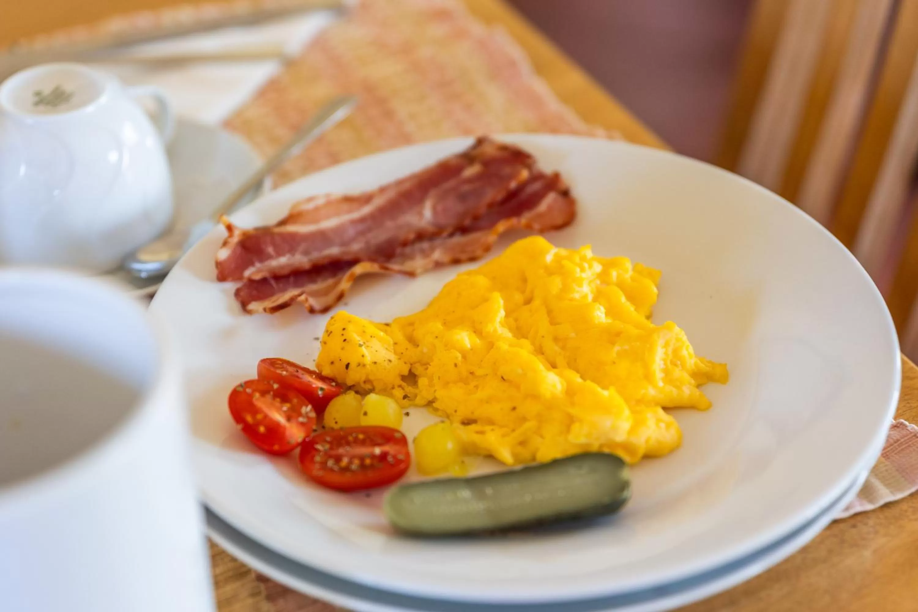 Breakfast in Gästehaus Pinkepank