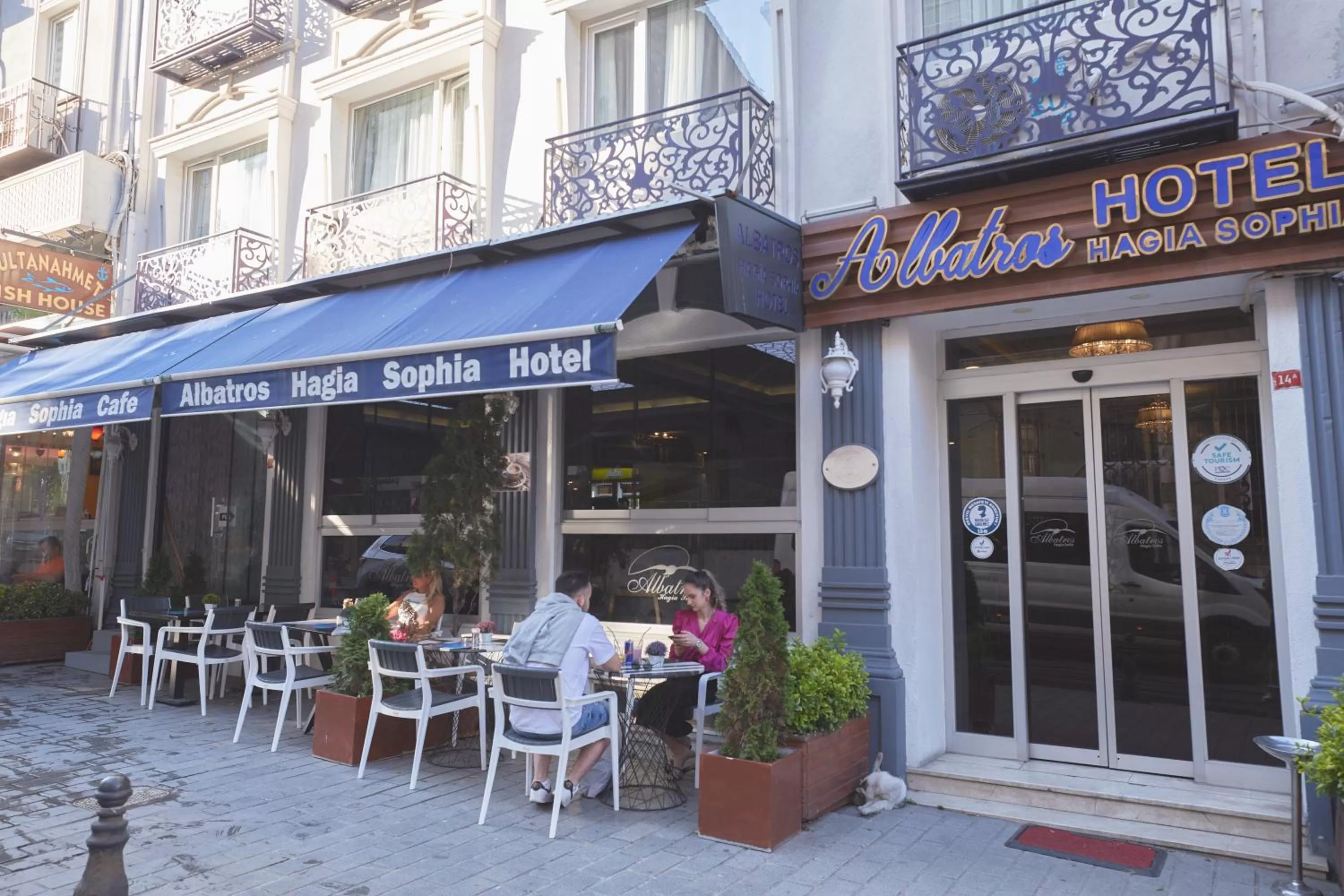 Property building in Albatros Hagia Sophia Hotel