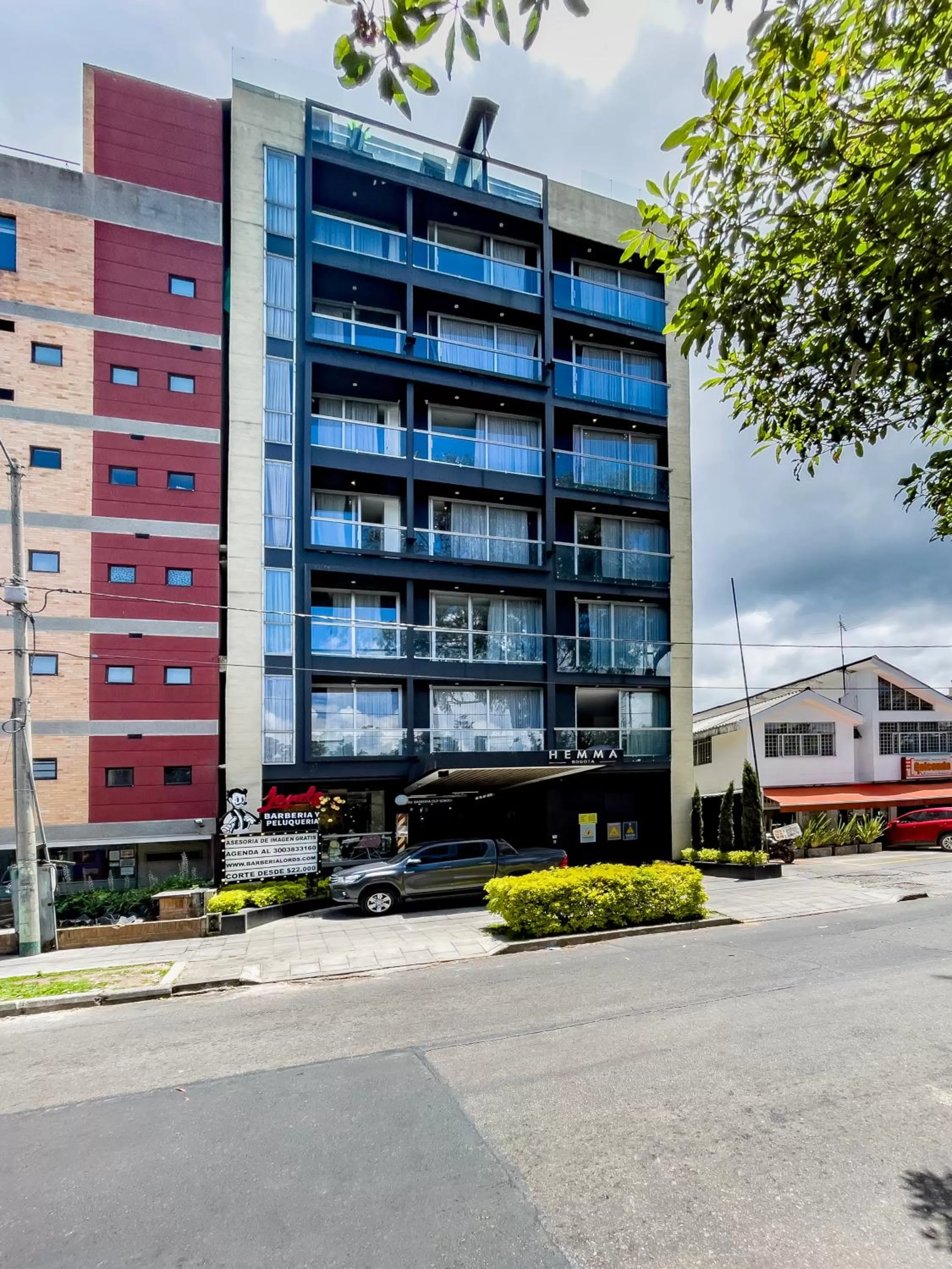 Property building in Hemma Bogotá Country Luxury Suites Hotel