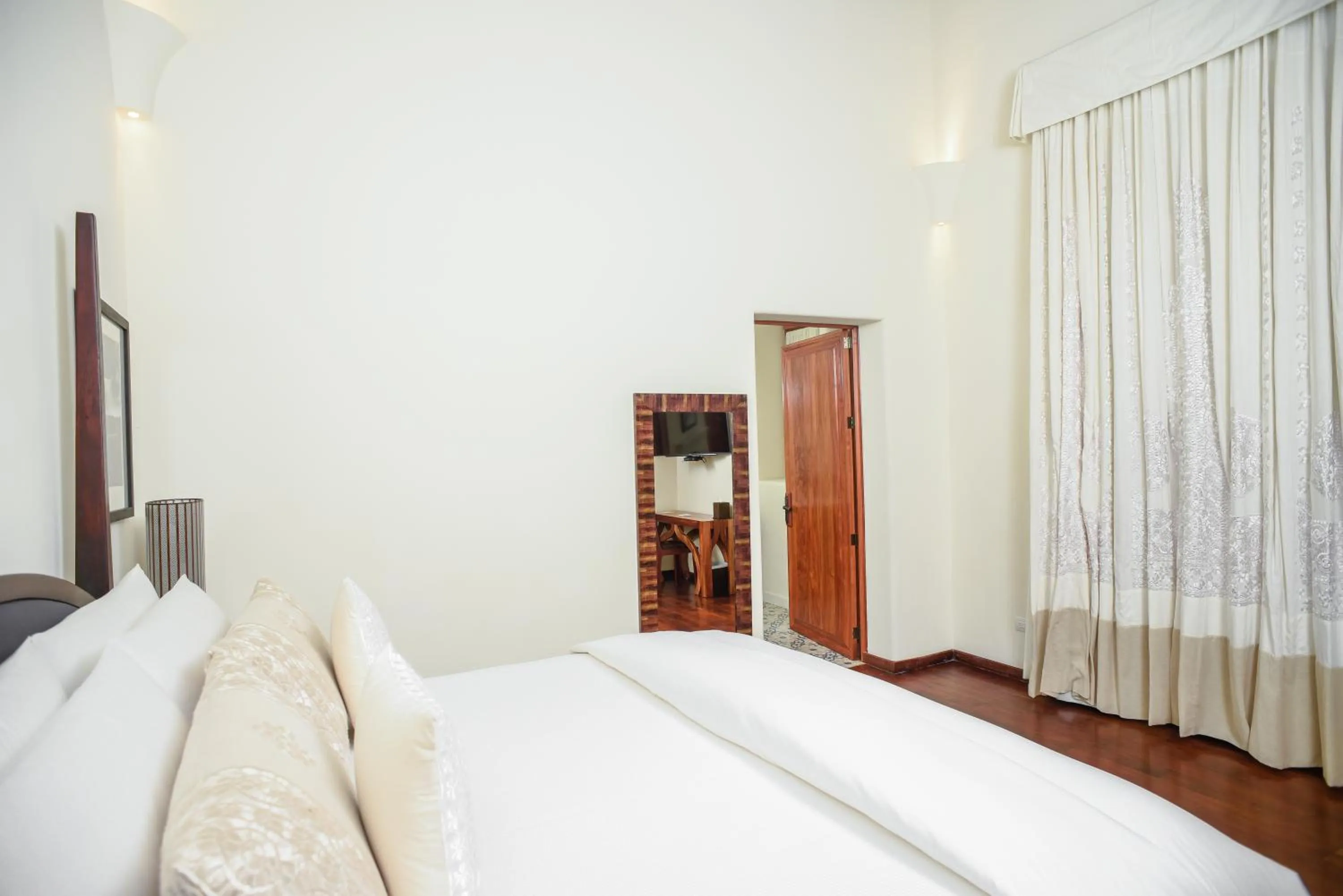 Bed in Hotel Casa Blanca 7