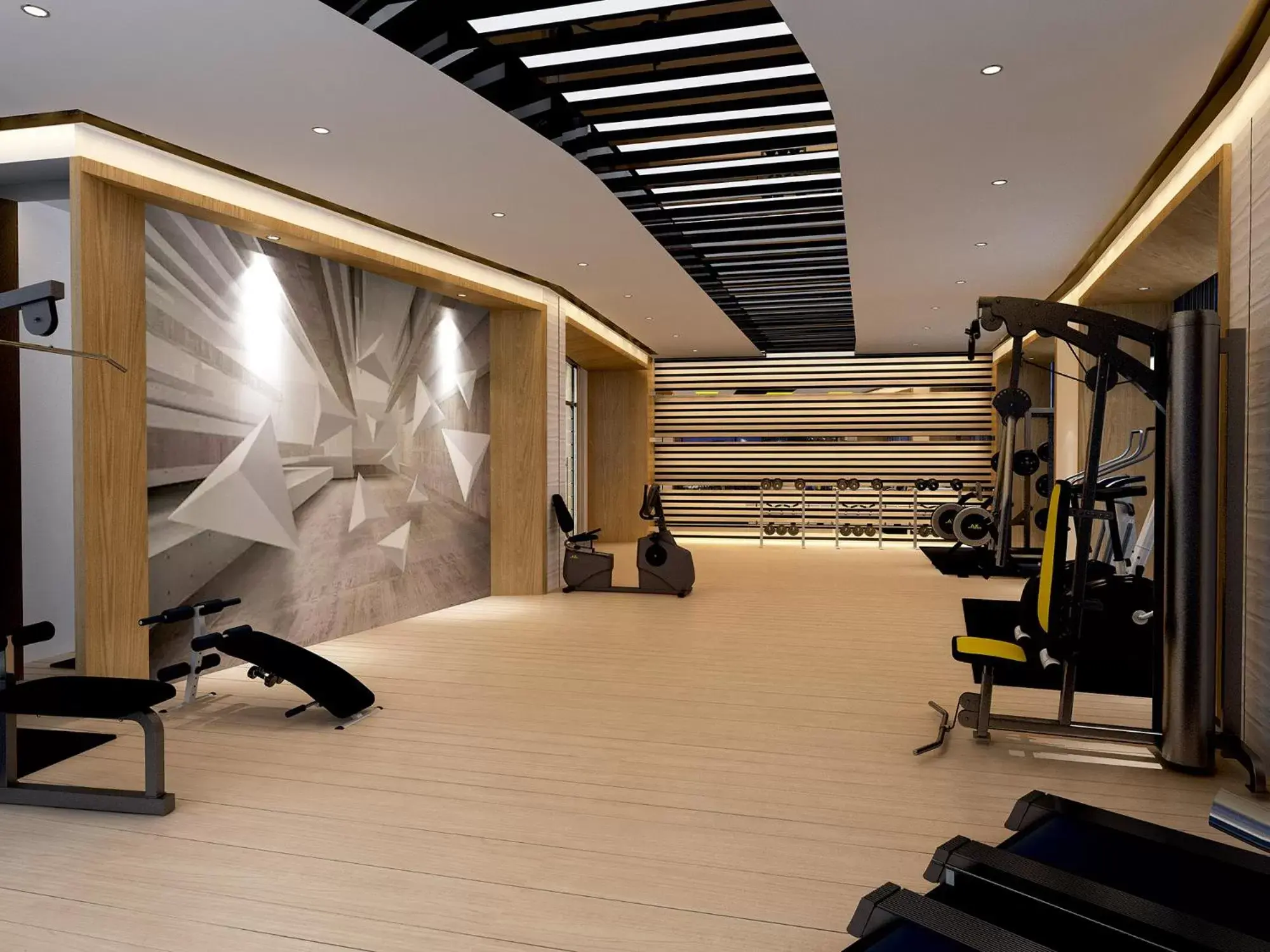 Fitness centre/facilities, Fitness Center/Facilities in Pullman Shanghai Skyway