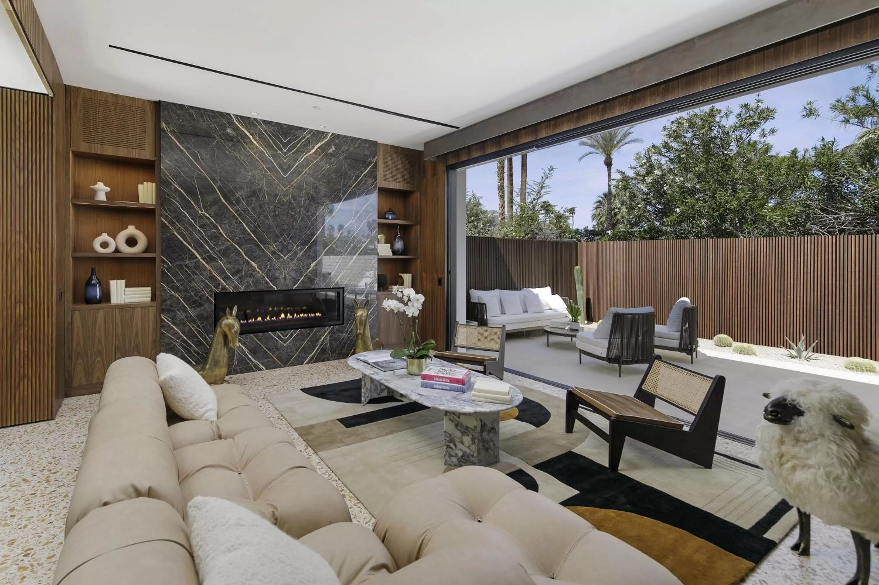 Patio in L'Horizon Resort & Spa, Hermann Bungalows