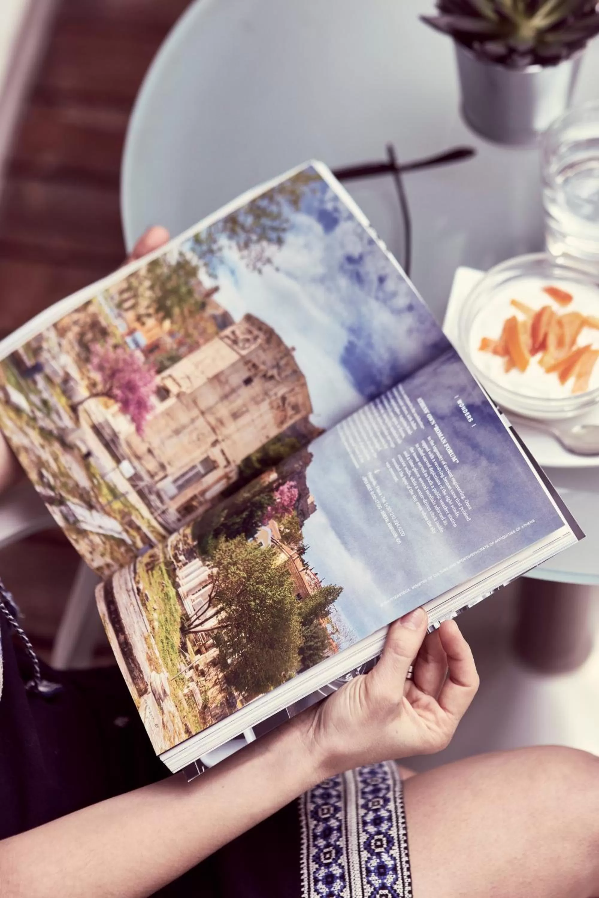 Decorative detail in Acropolis Hill Hotel