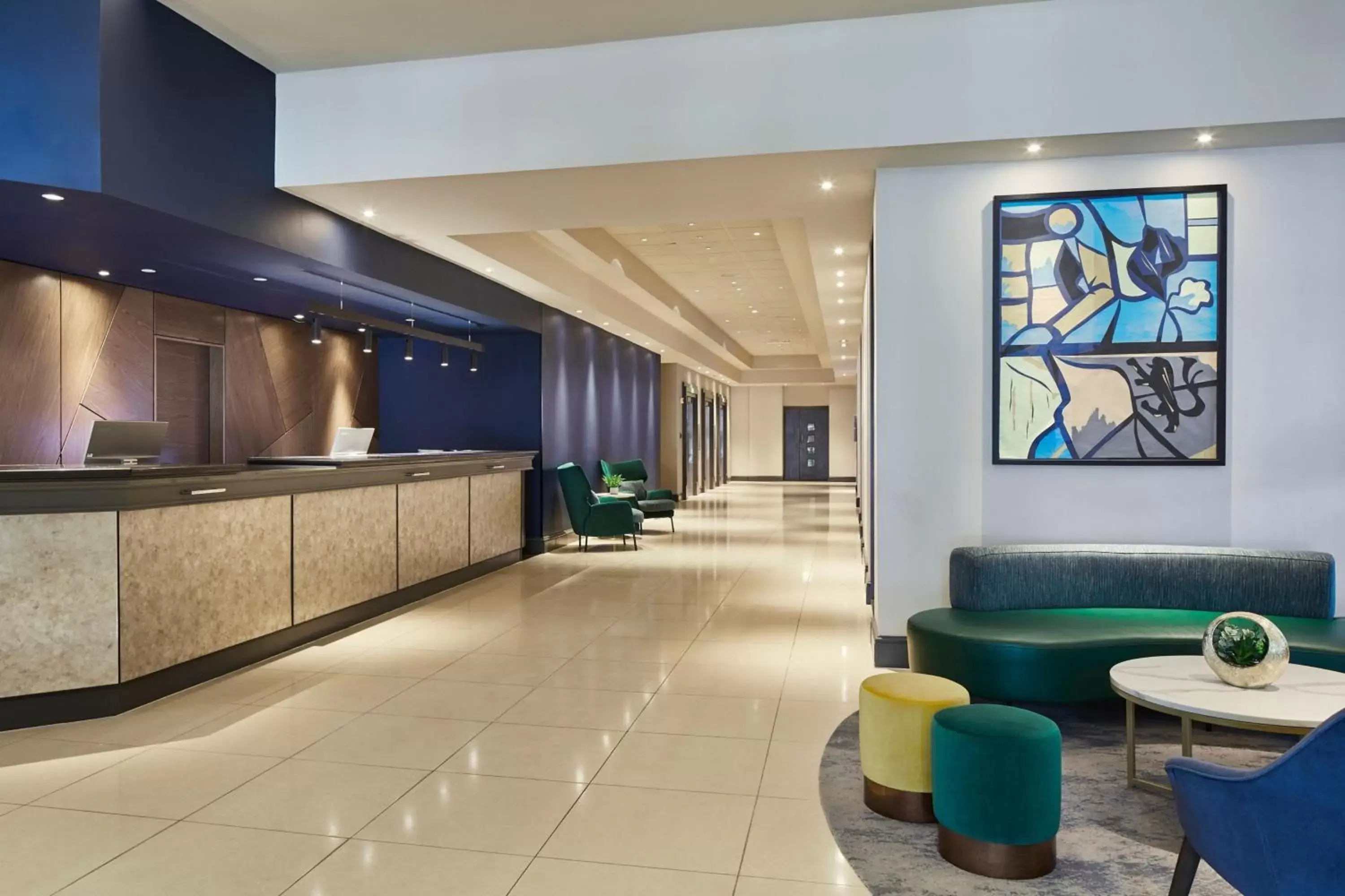 Lobby or reception, Lobby/Reception in Cardiff Marriott Hotel