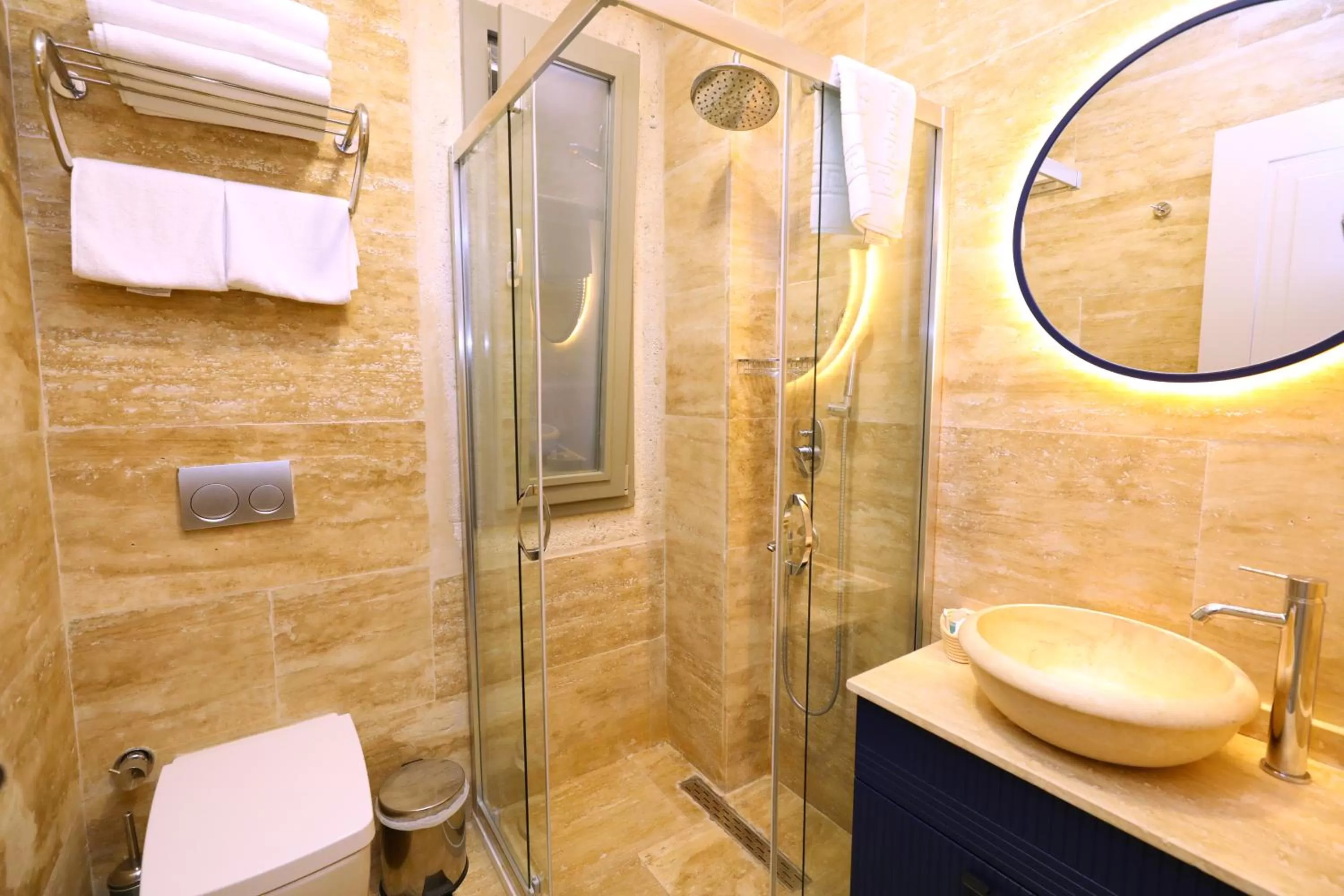 Shower, Bathroom in Ariel Hotel Alaçatı