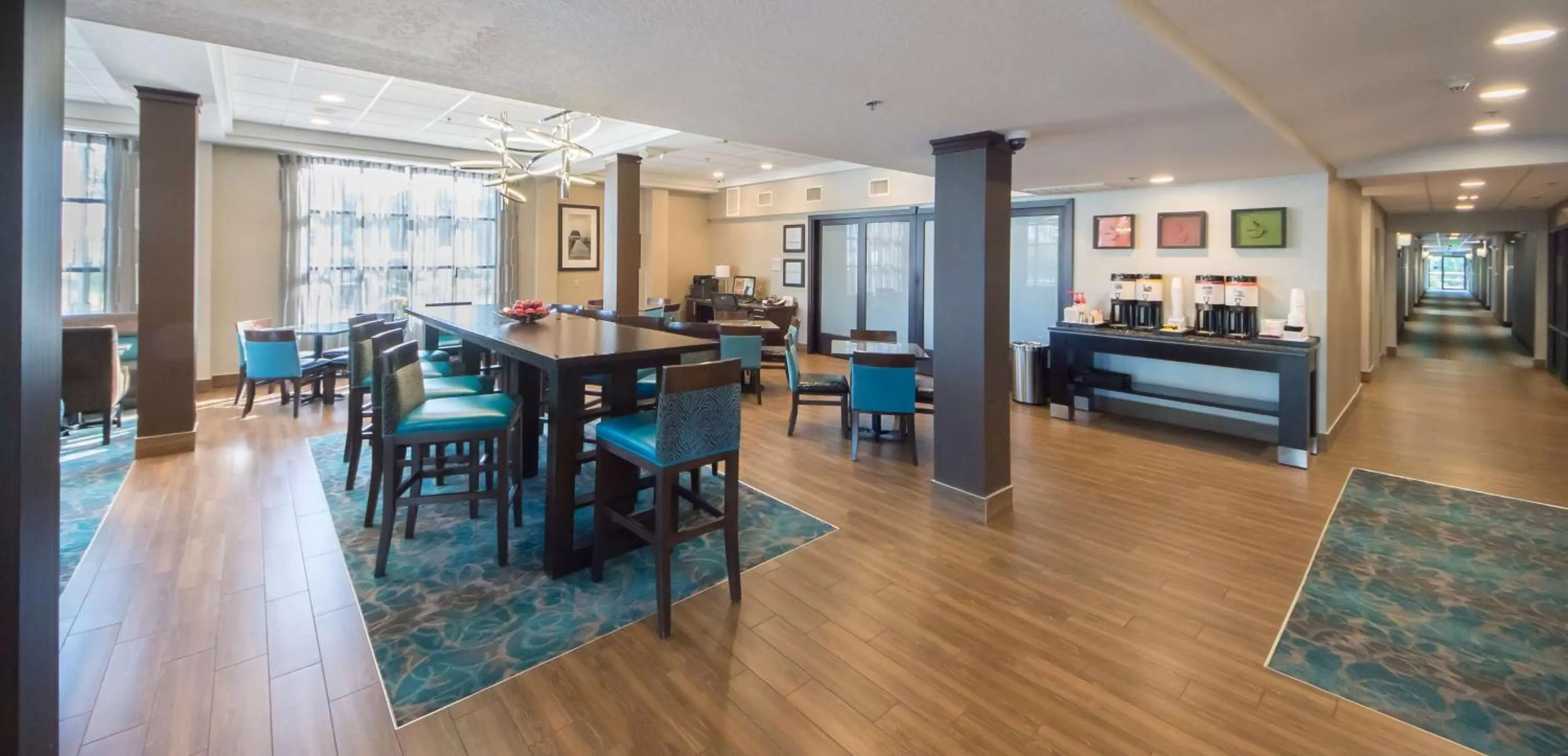 Breakfast in Hampton Inn Lakeland