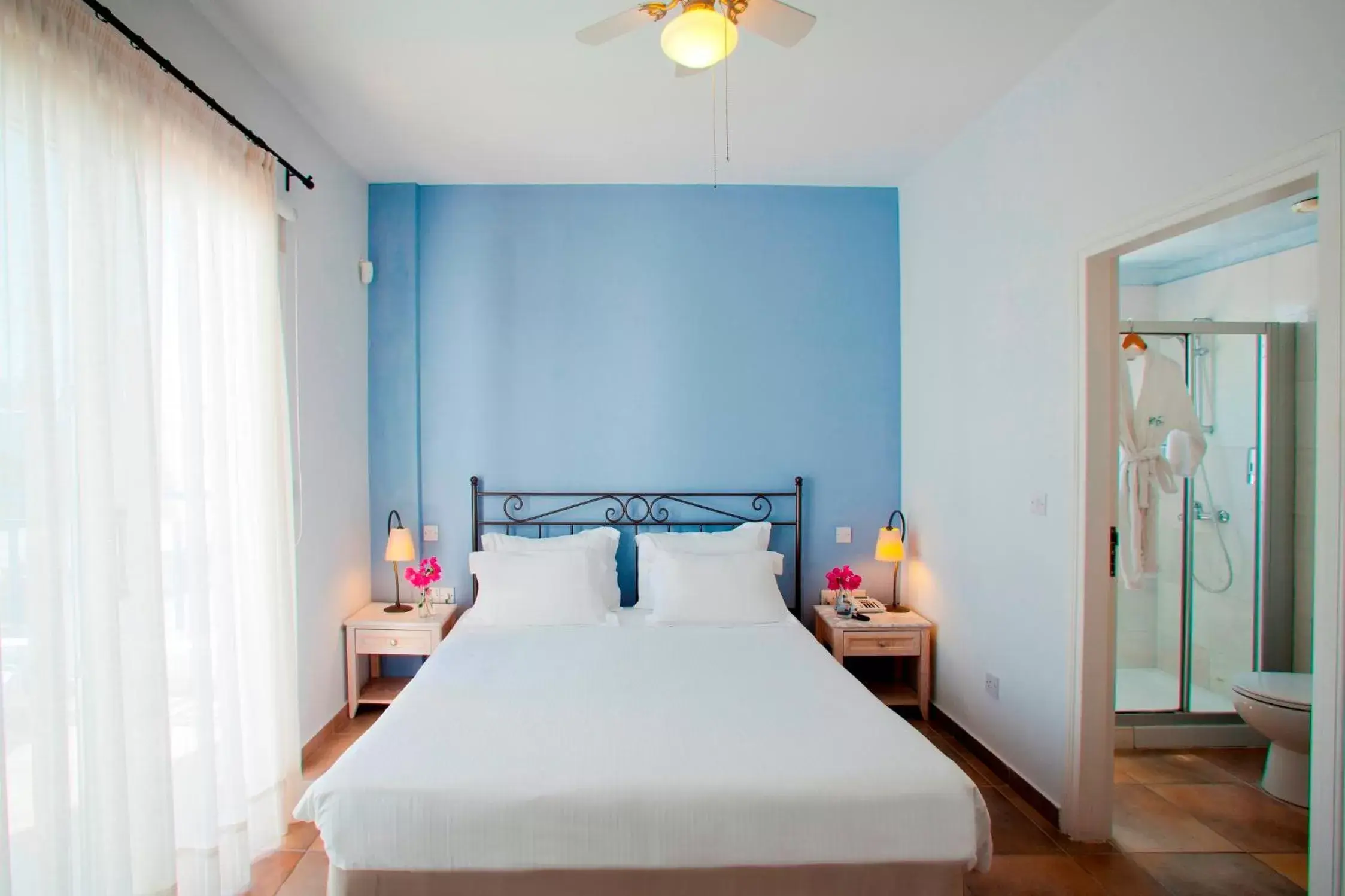 Bedroom, Bed in Aliathon Aegean Bedroom, Bed in Aliathon Aegean