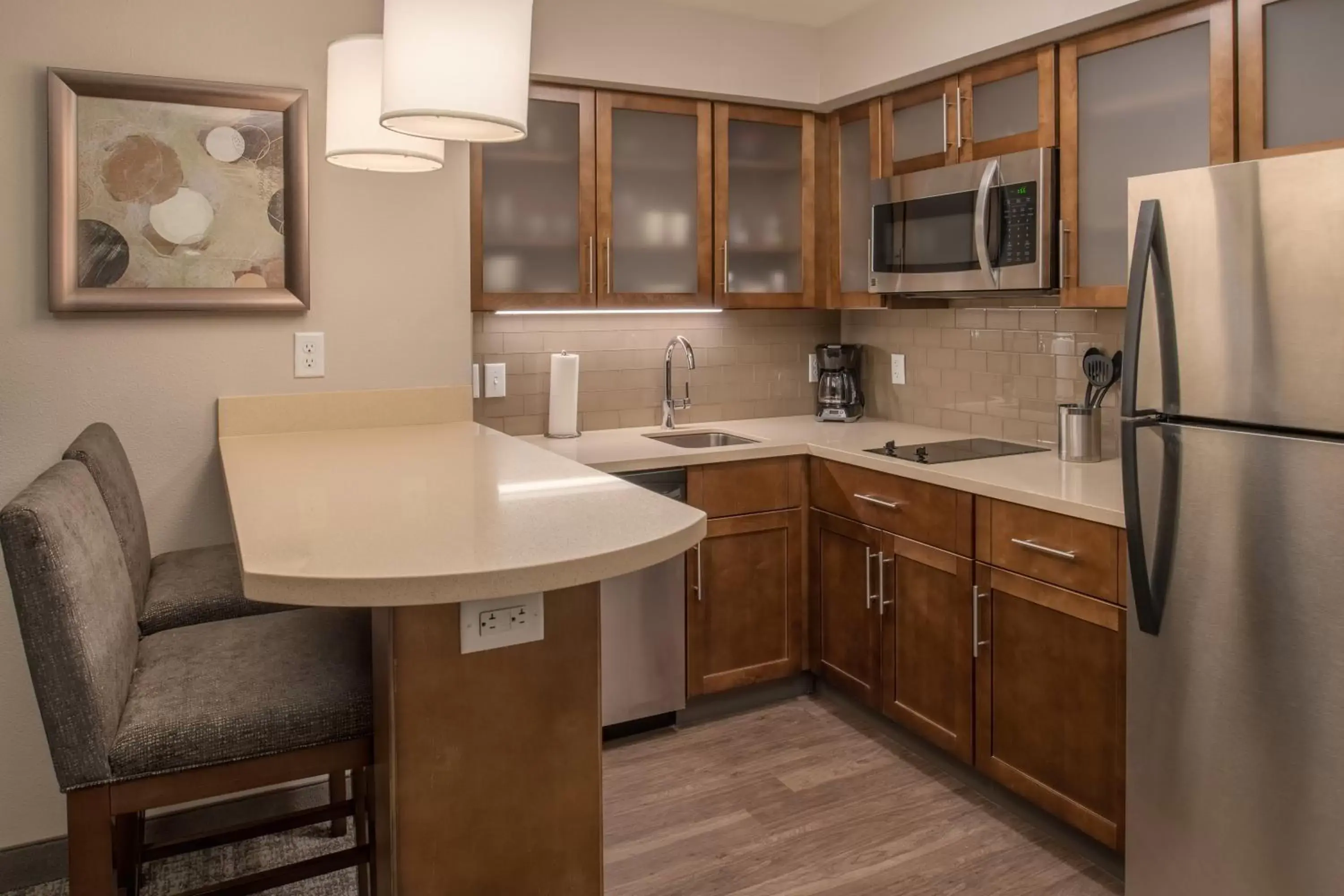 Kitchen or kitchenette, Kitchen/Kitchenette in Staybridge Suites - Hillsboro North, an IHG Hotel