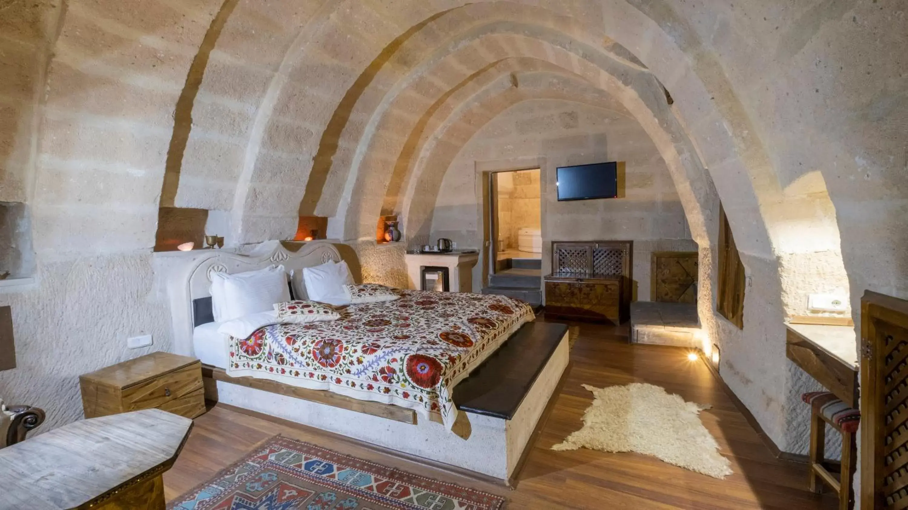 Deluxe Double or Twin Room with Spa Bath in In Stone House Deluxe Double or Twin Room with Spa Bath in In Stone House