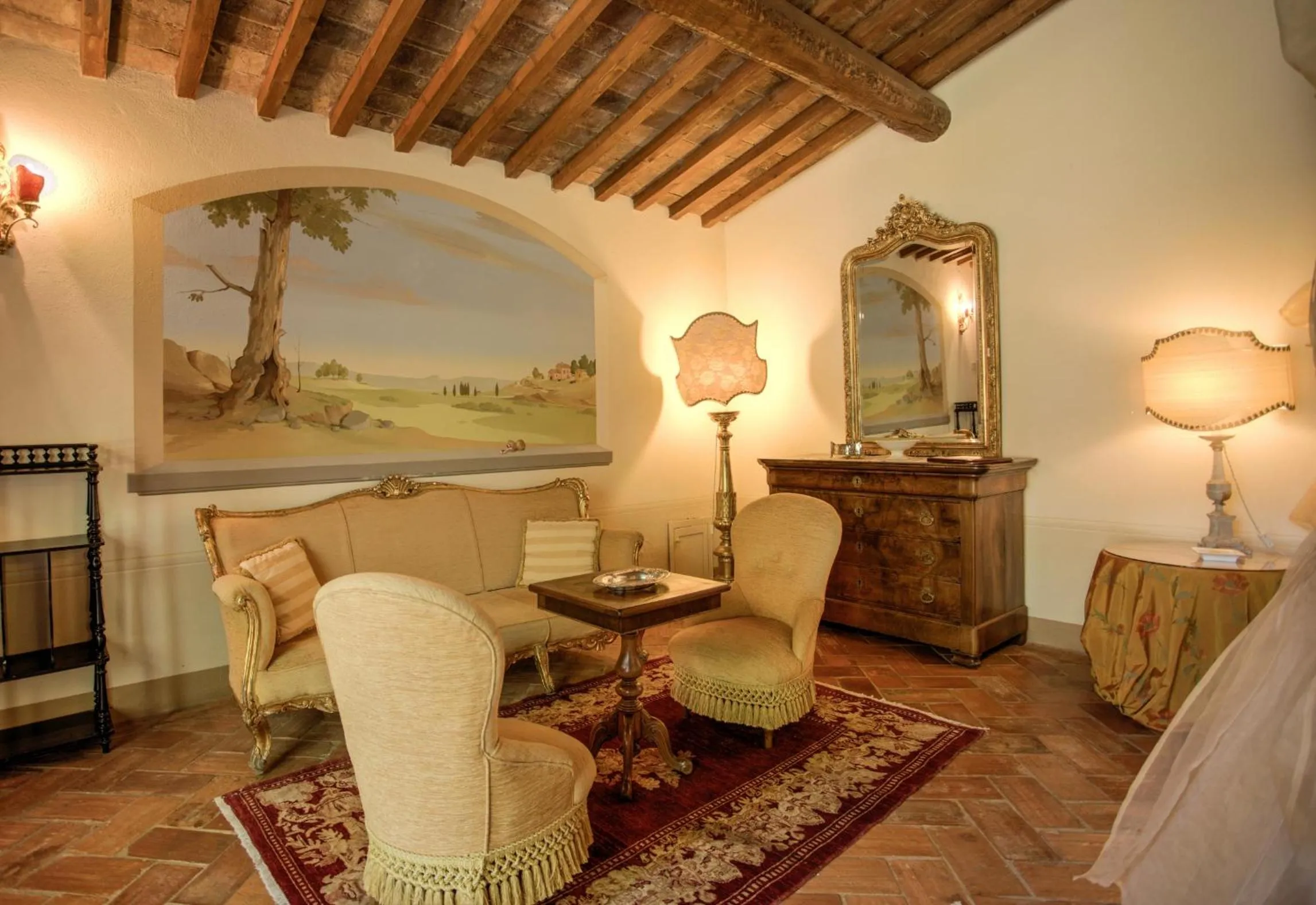 Living room in Relais Villa Baldelli