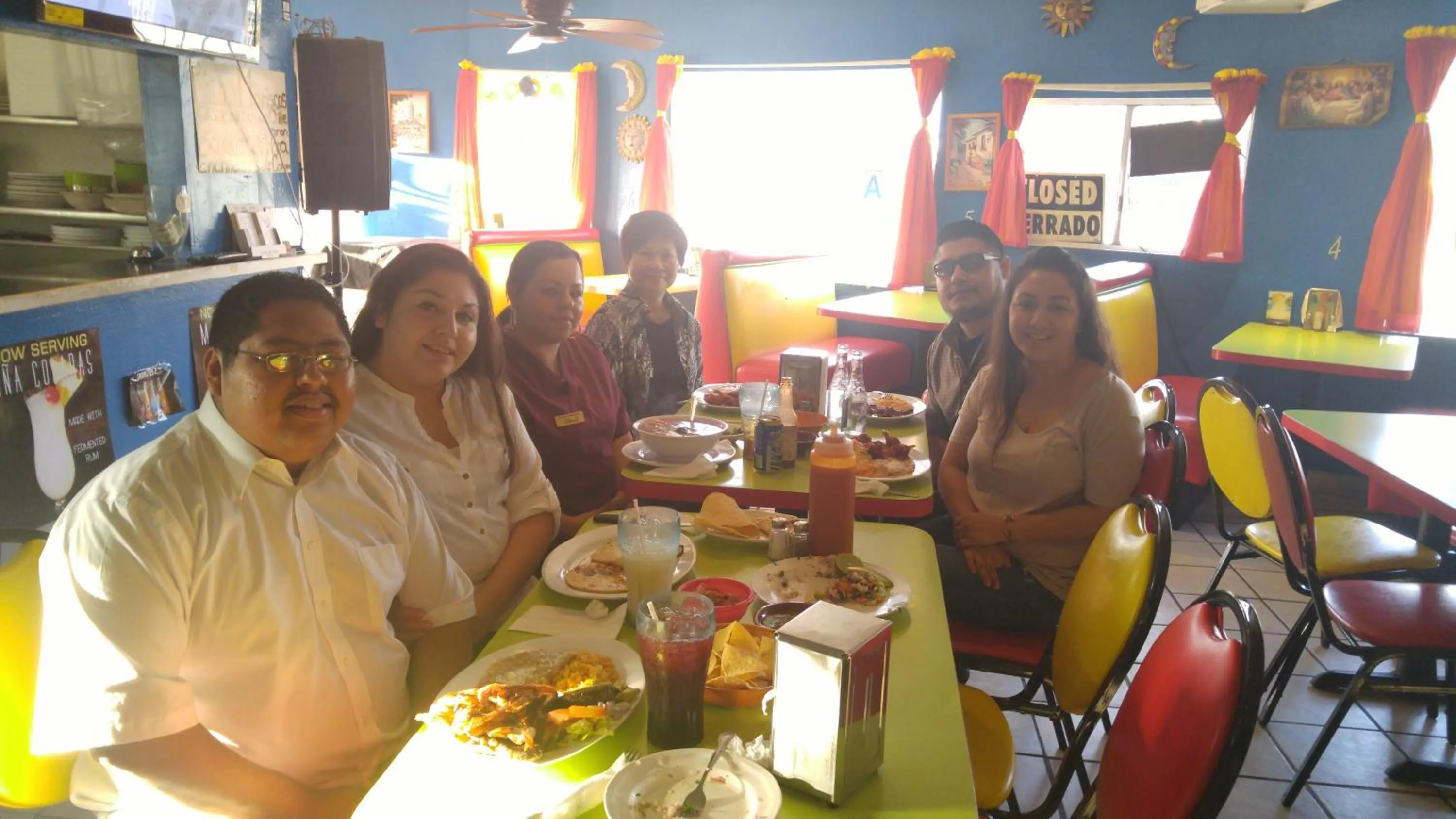 Staff in Eunice Plaza Motel