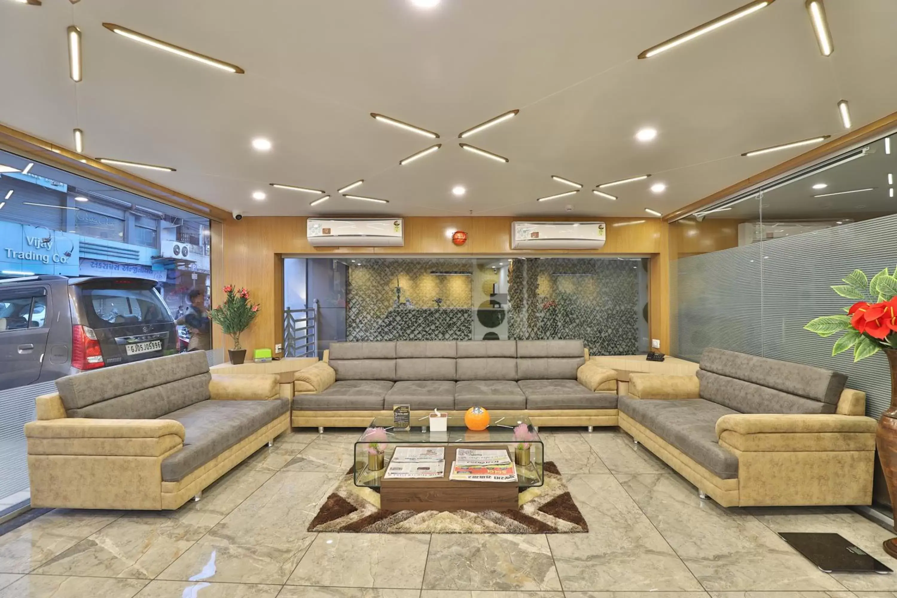 Living room in HOTEL LE GRAND Living room in HOTEL LE GRAND