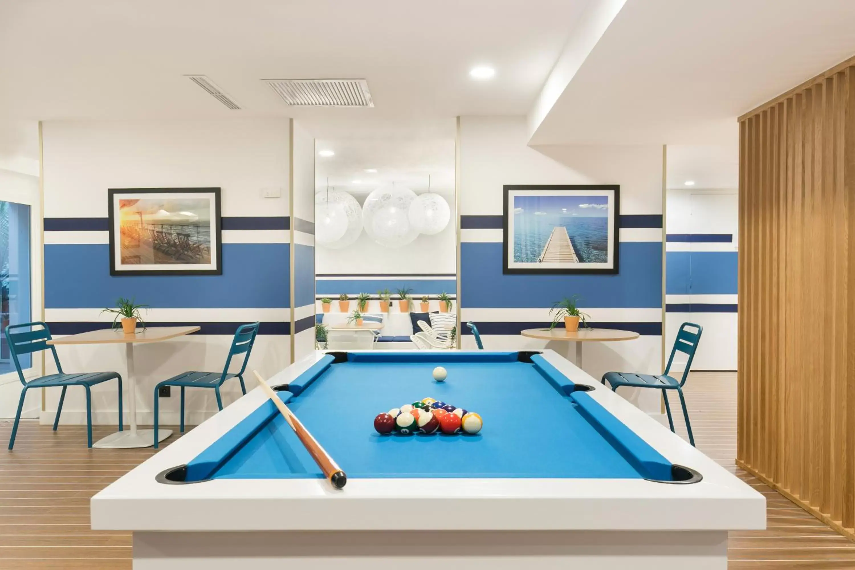 Billiard, Billiards in The Deck Hotel by Happyculture