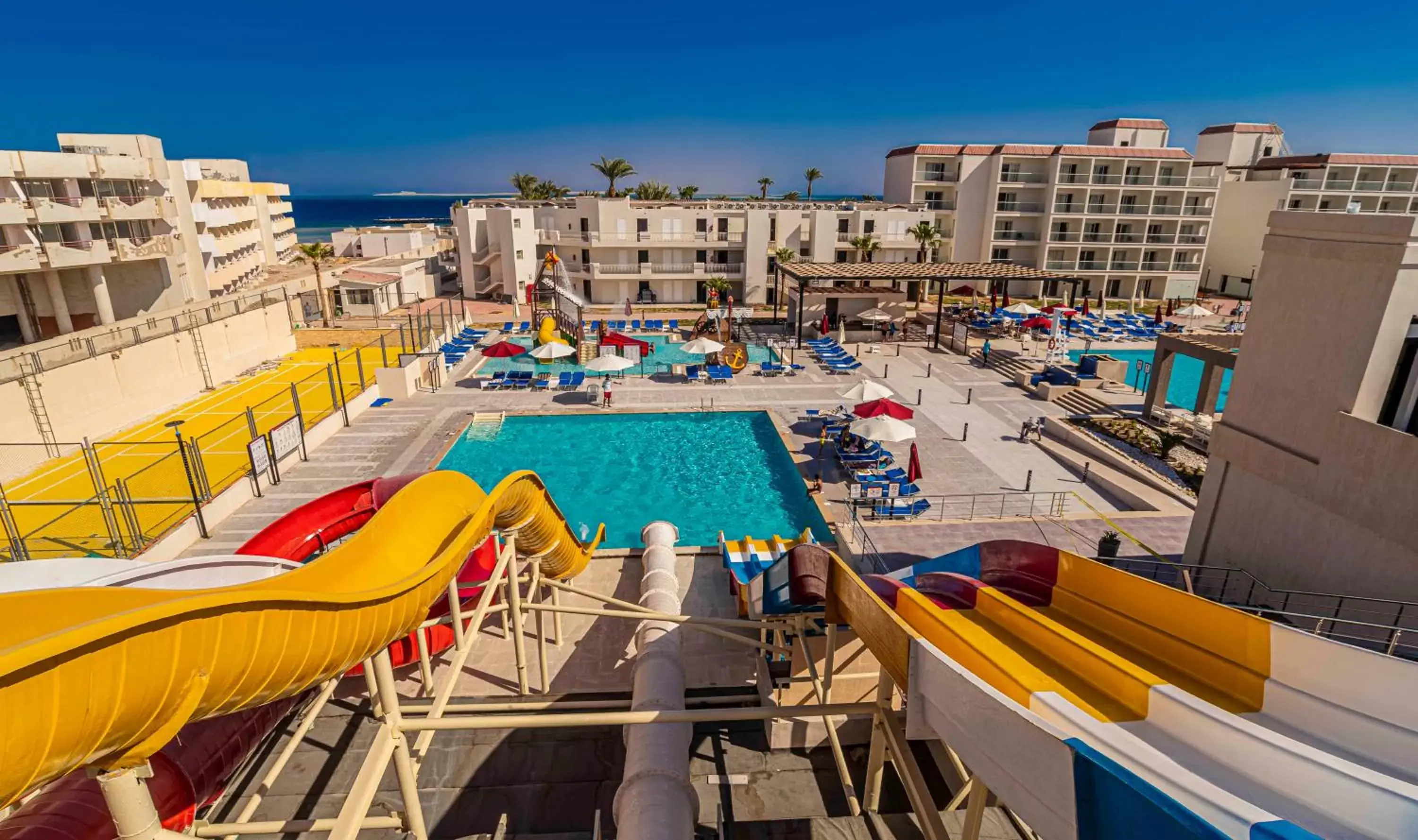 Pool View in Amarina Abu Soma Resort & Aquapark