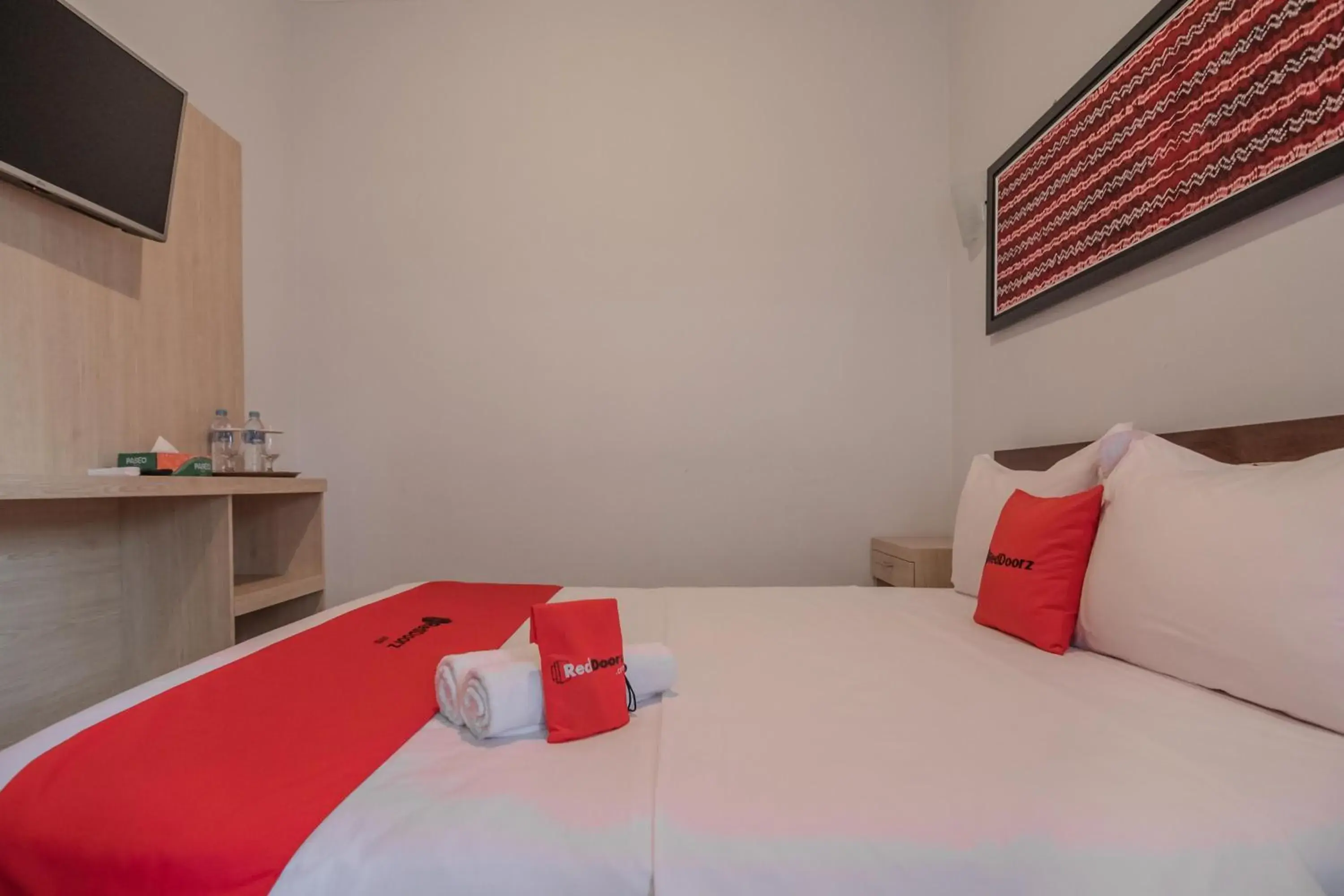 Bed in RedDoorz Syariah Plus @ Banjarbaru Bed in RedDoorz Syariah Plus @ Banjarbaru