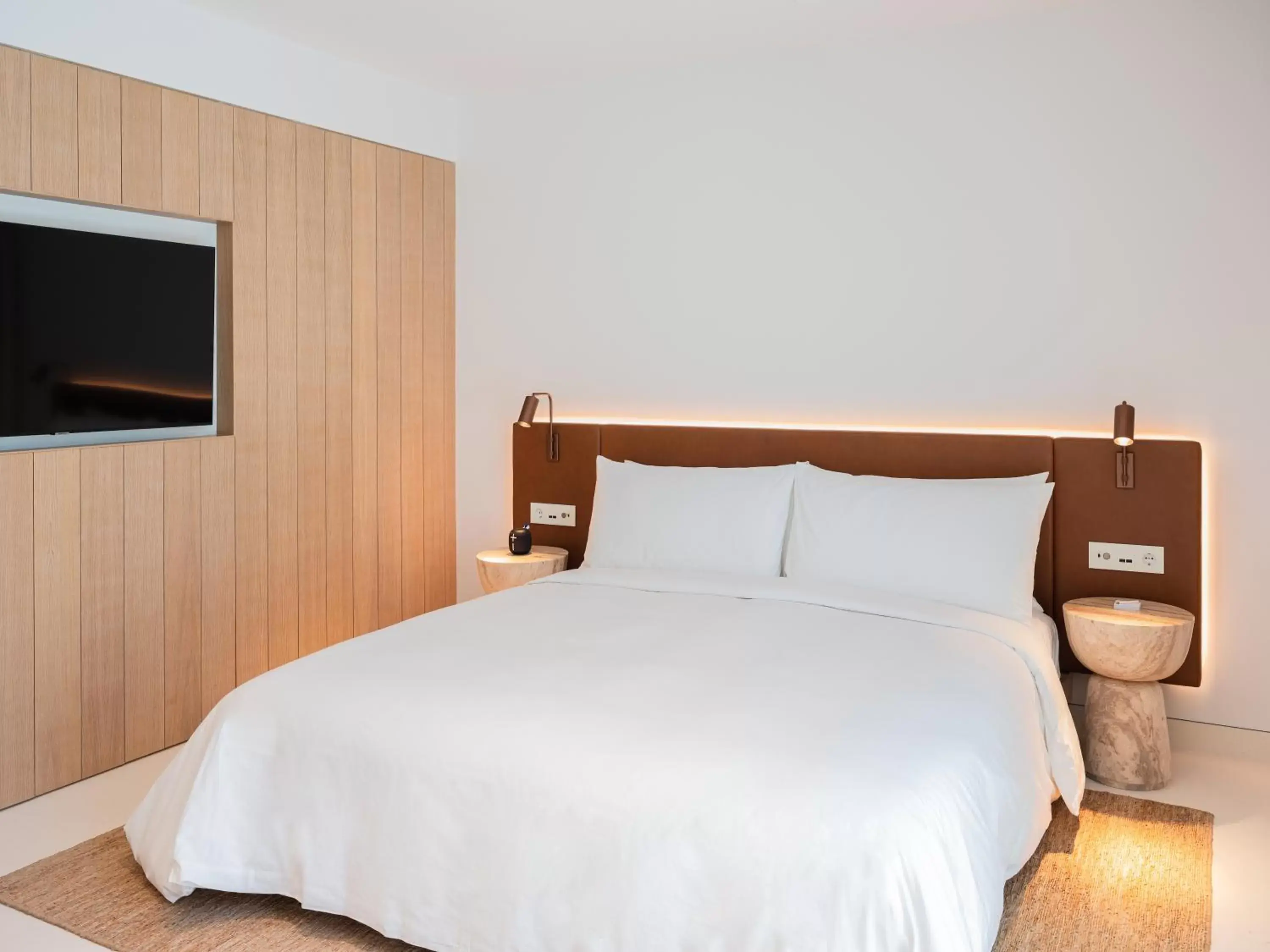 Bedroom, Bed in The Standard, Ibiza - Adults Only