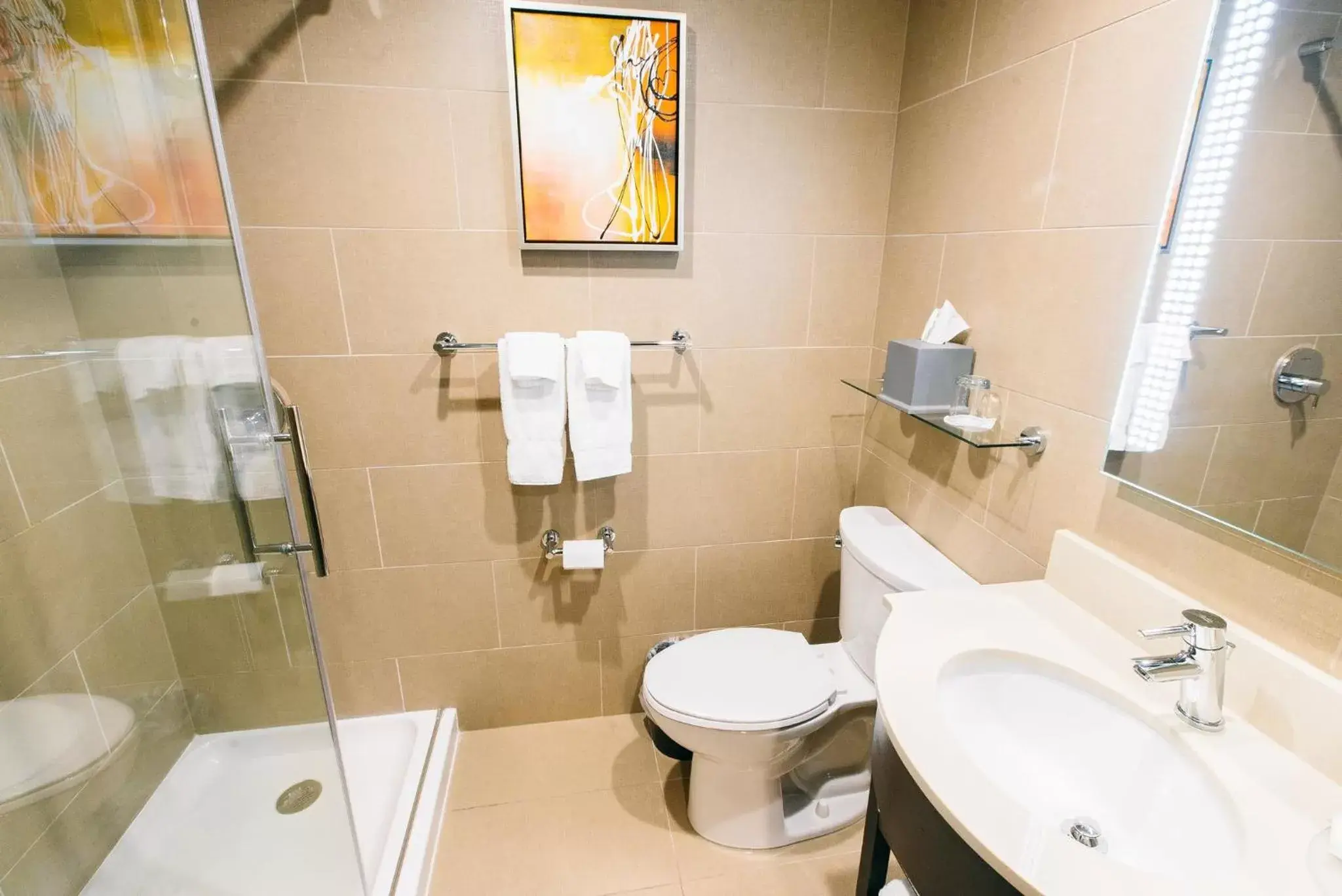Bathroom in Crowne Plaza Hotel Harrisburg-Hershey, an IHG Hotel