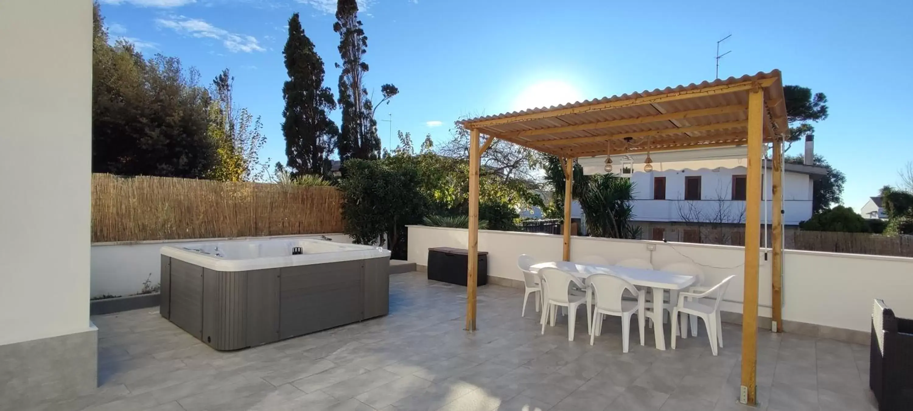 Hot Tub in Villa Kinga