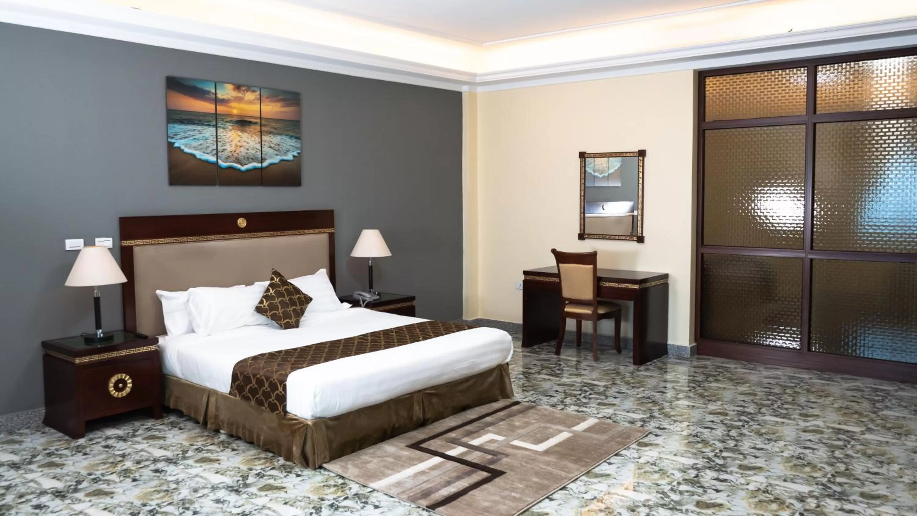 Bed in Dabi Hotel & Apartments