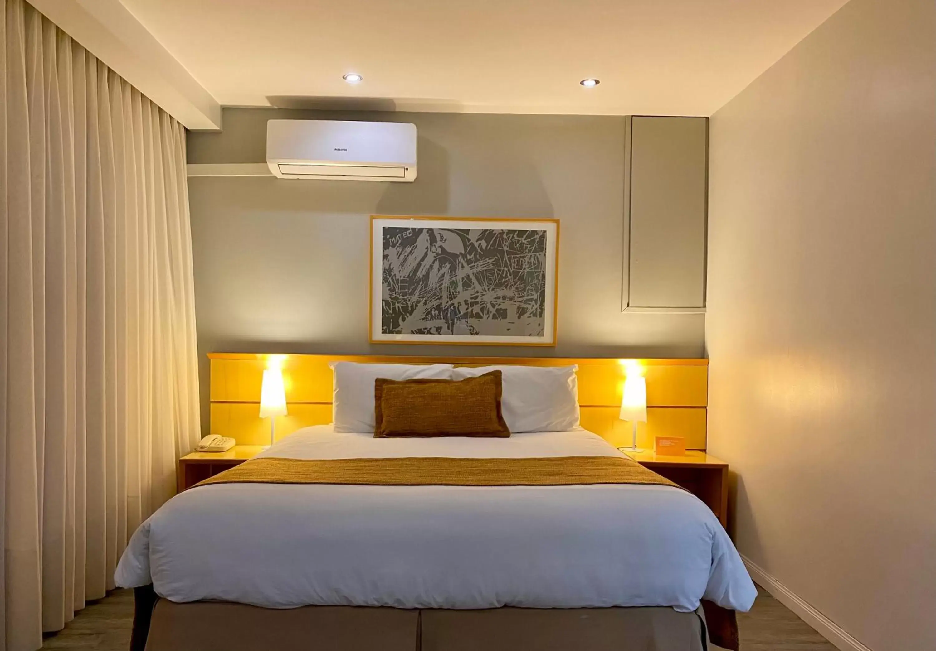 Bed in Punta Trouville Hotel Bed in Punta Trouville Hotel