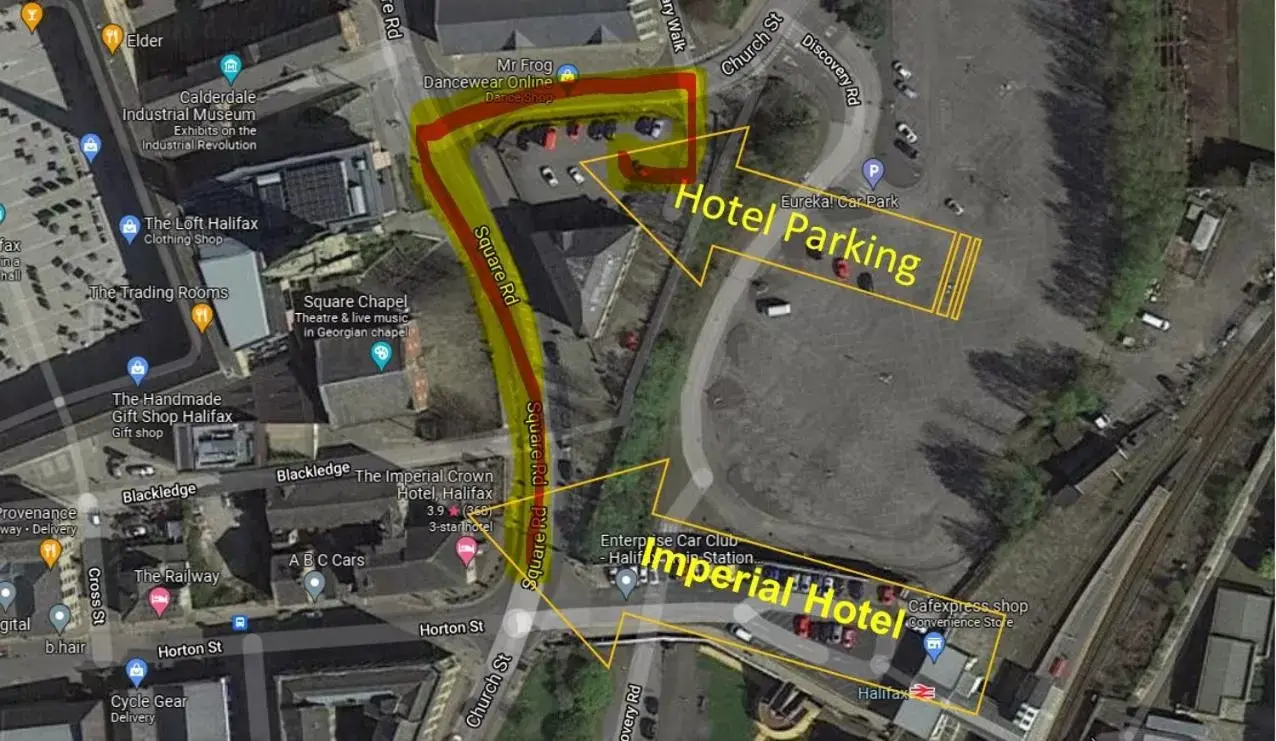 Street view in The Imperial Crown Hotel Street view in The Imperial Crown Hotel