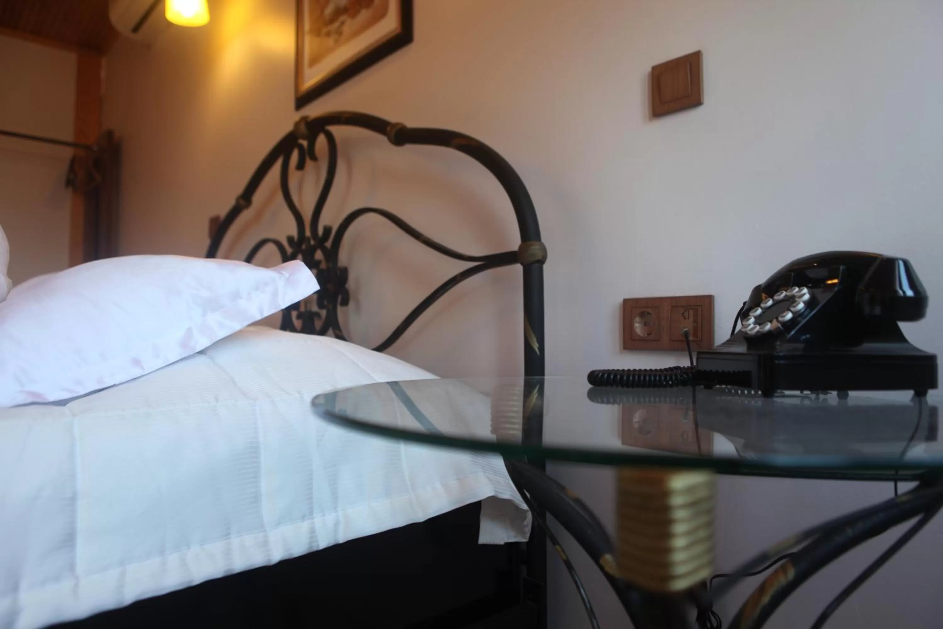 Decorative detail, Bed in Tom Square Boutique Hotel