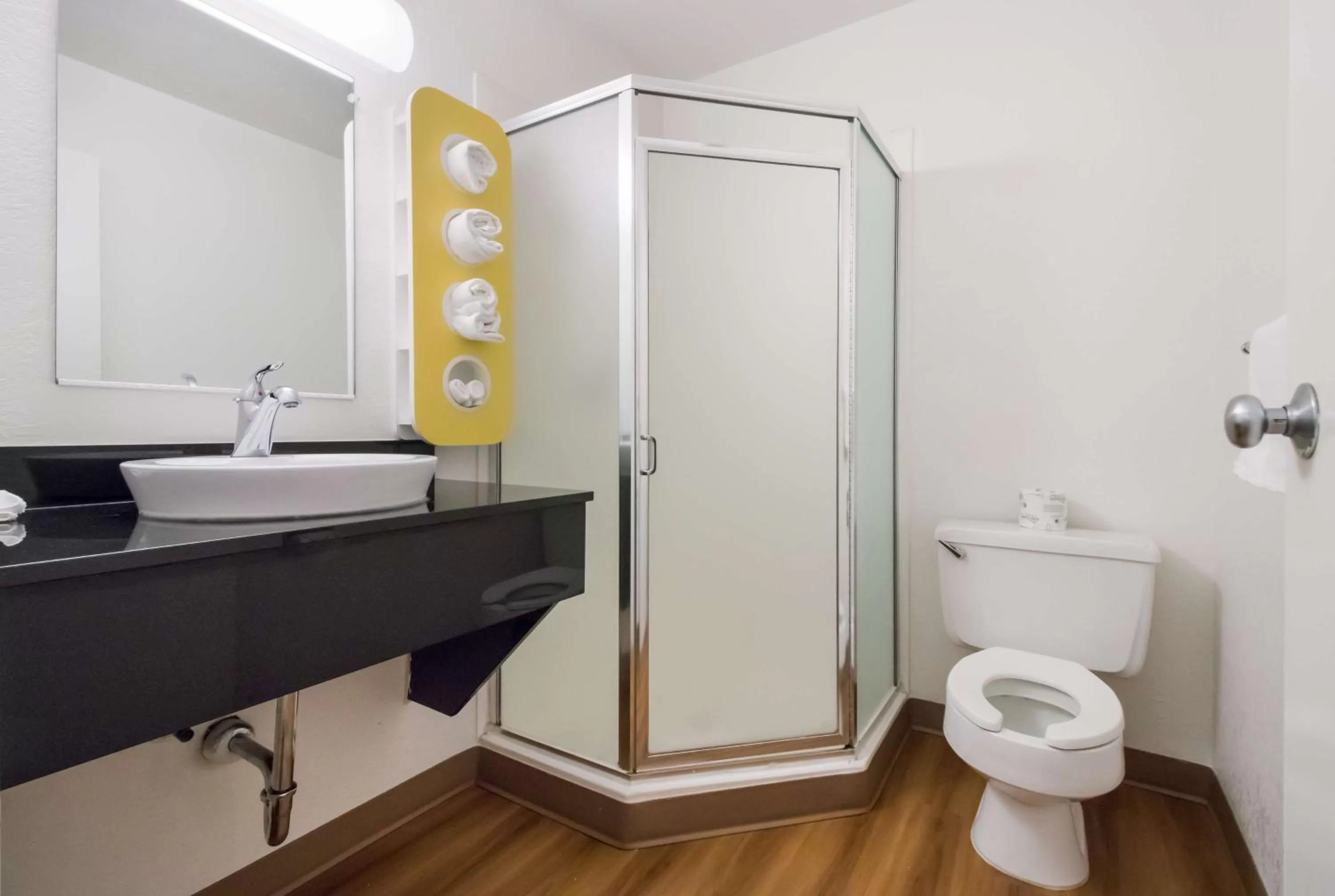 Bathroom in Motel 6-Moses Lake, WA