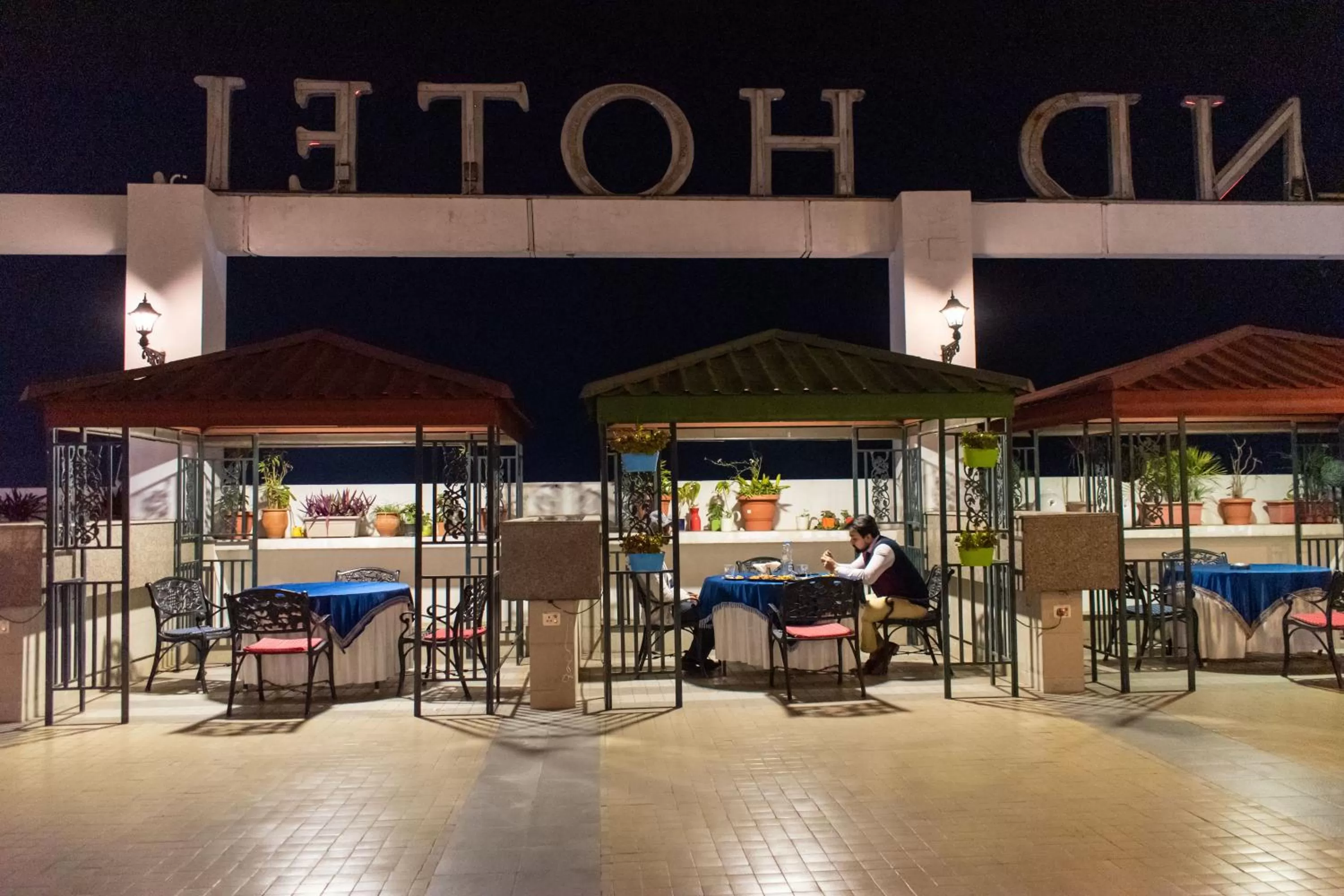 Balcony/Terrace in Grand Hotel Nawanshahr