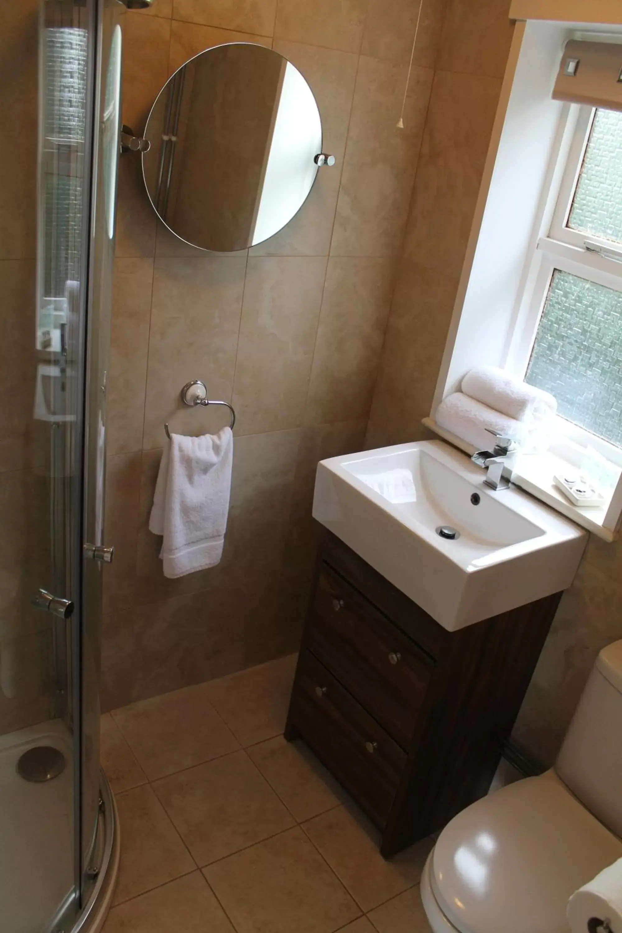 Shower, Bathroom in Swan Motel