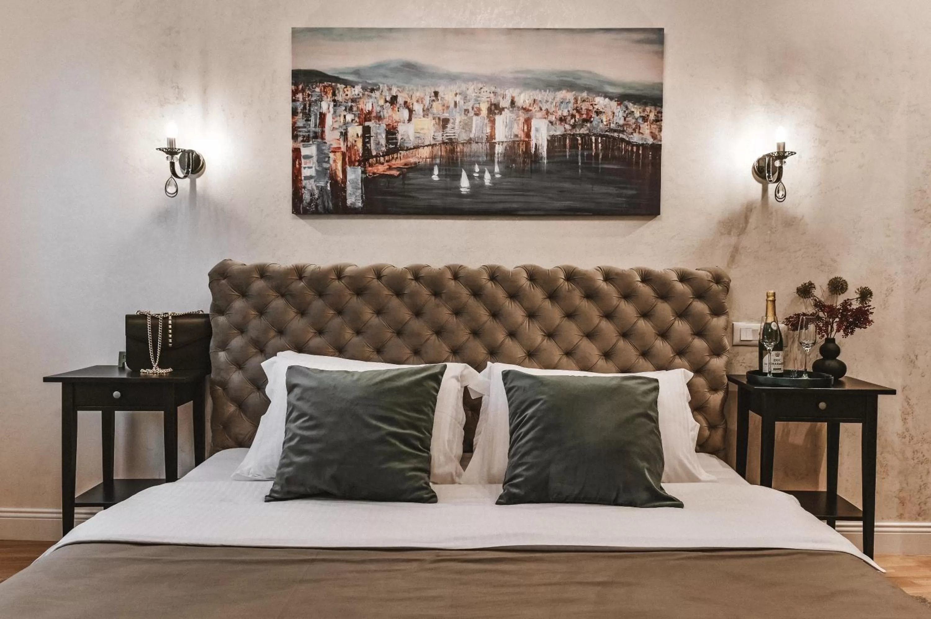 Bed in Garni hotel BARUT