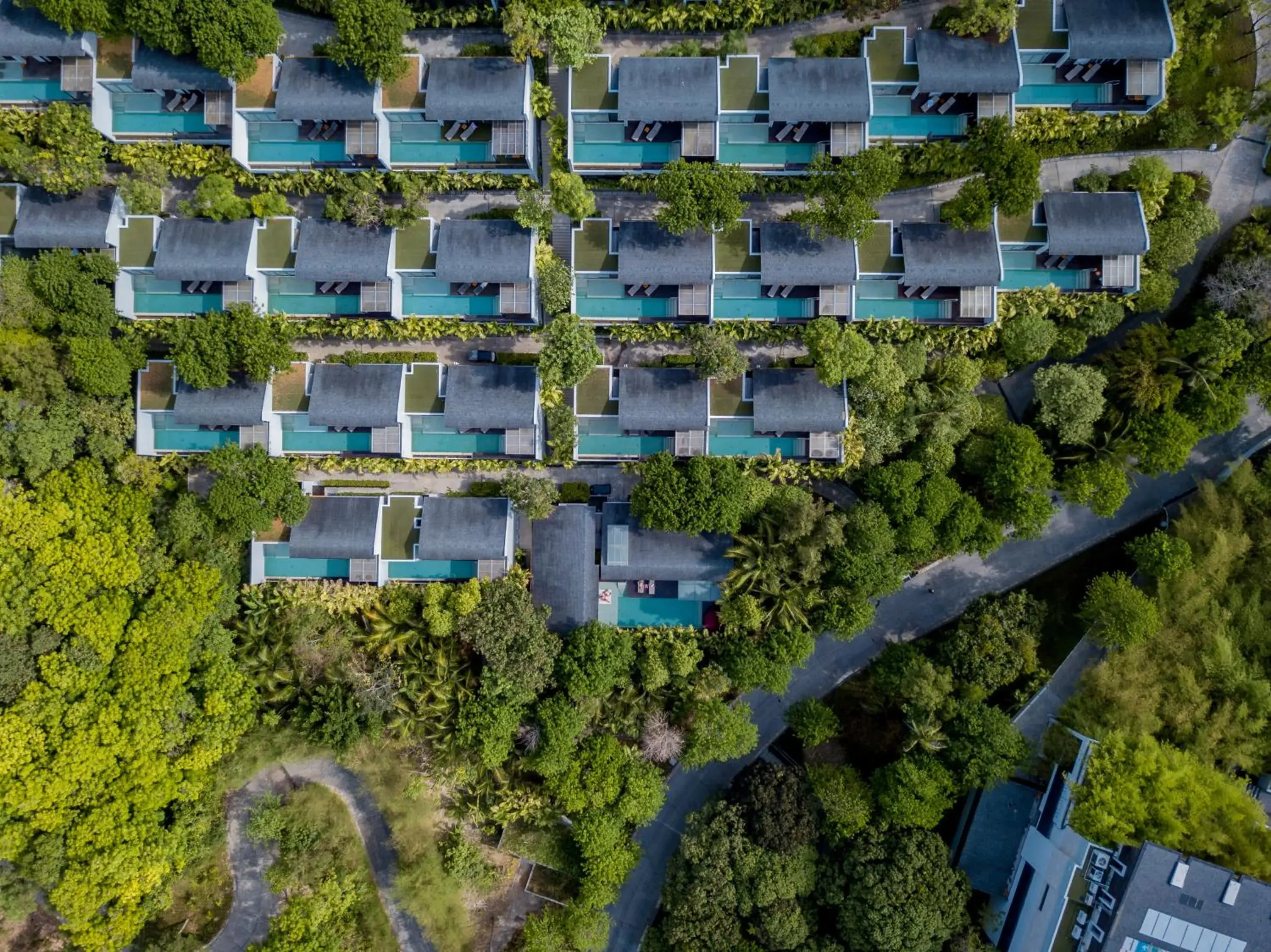 Bird's eye view, Bird's-eye View in W Koh Samui