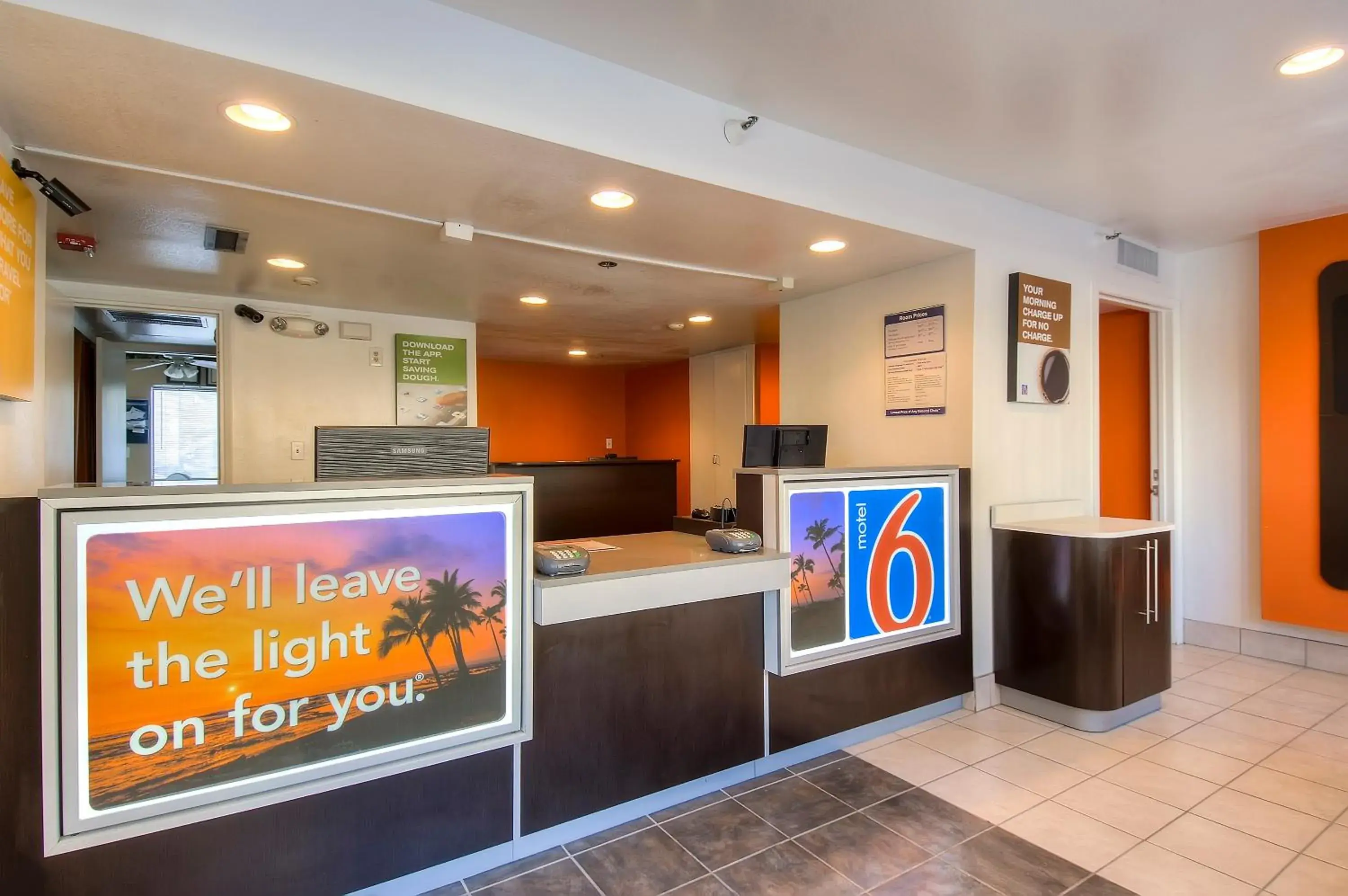 Lobby or reception, Lobby/Reception in Motel 6-Oceanside, CA