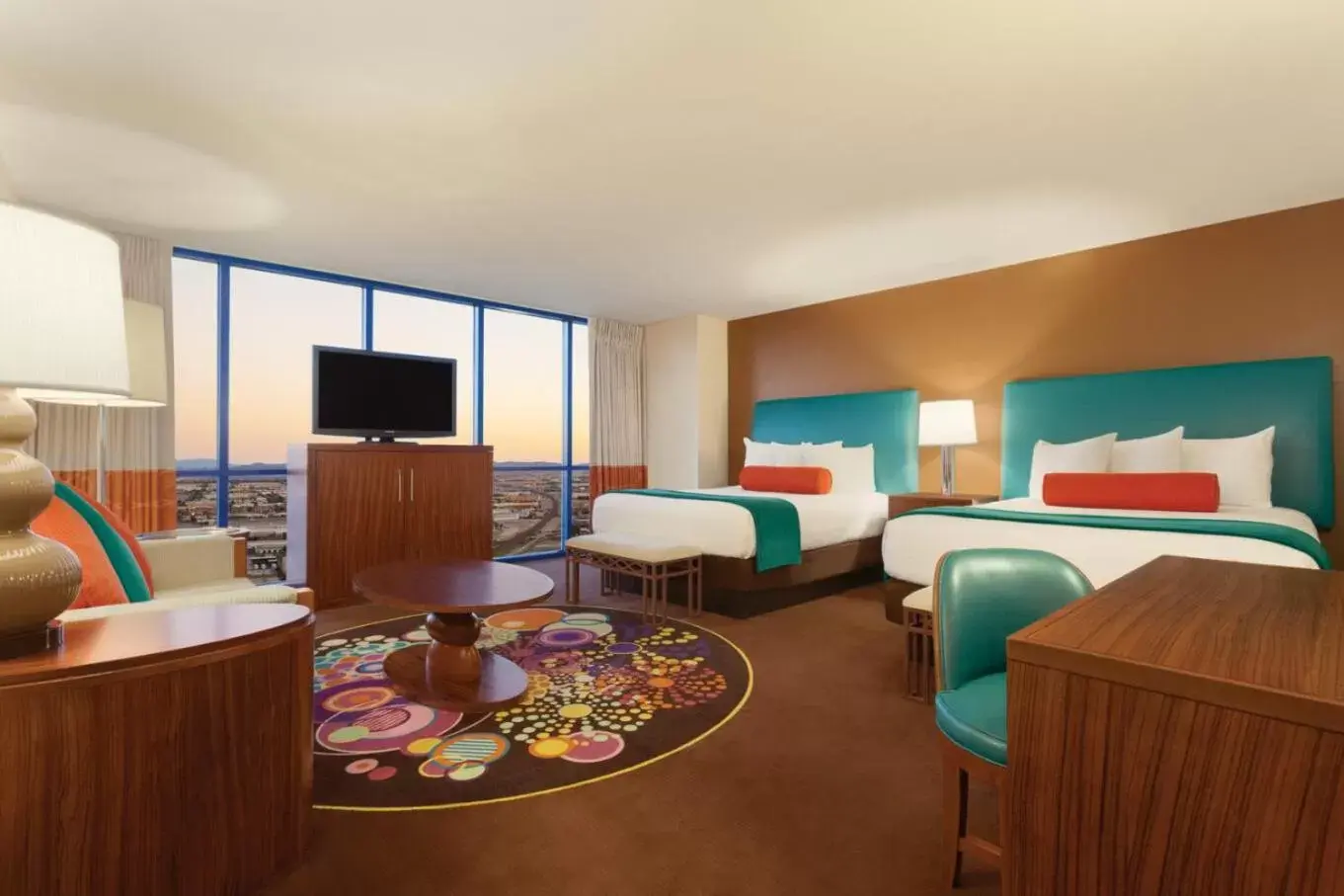 Queen Room with Two Queen Beds - High Floor in Rio All-Suite Hotel & Casino