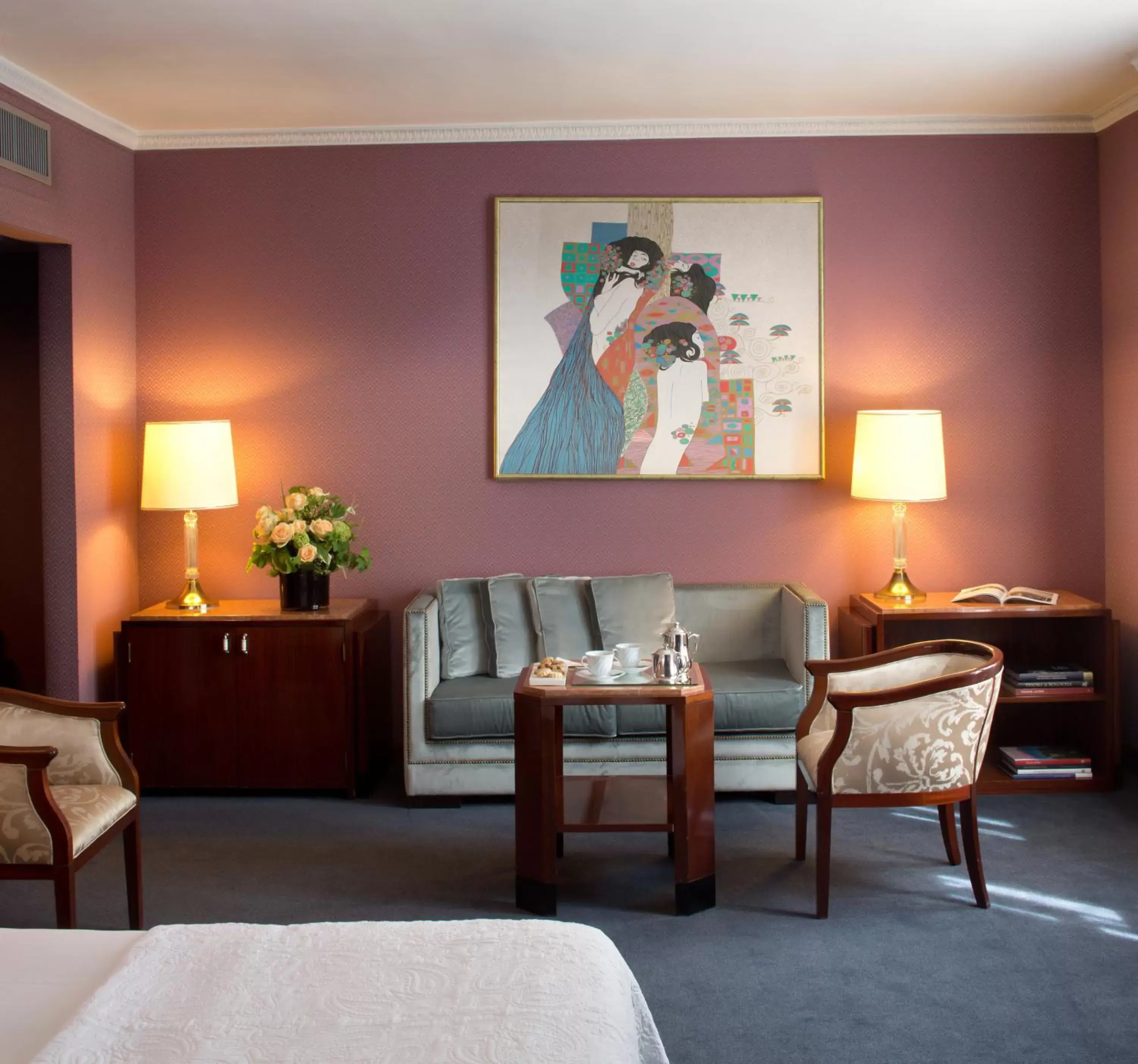 Bedroom, Seating Area in Starhotels Du Parc