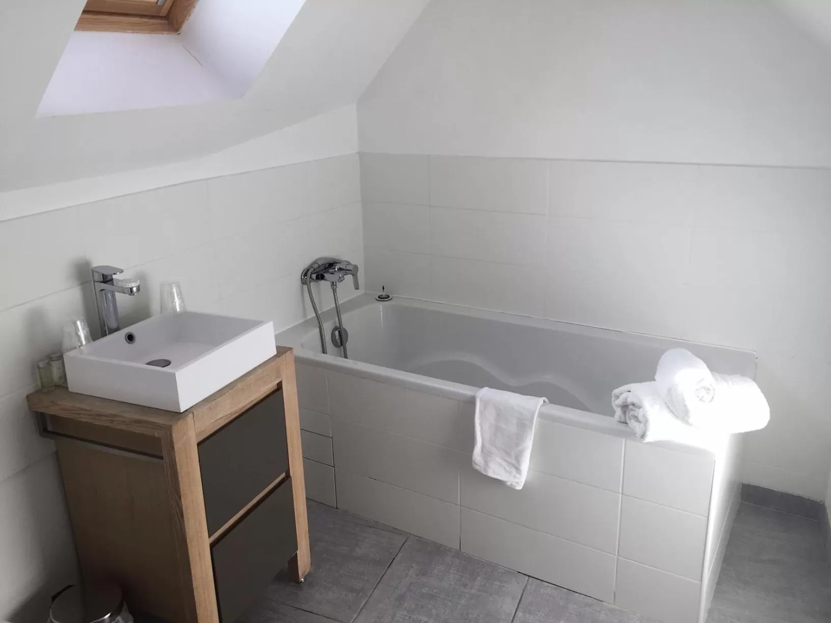 Bathroom in Appart'Hotel Saint-Michel