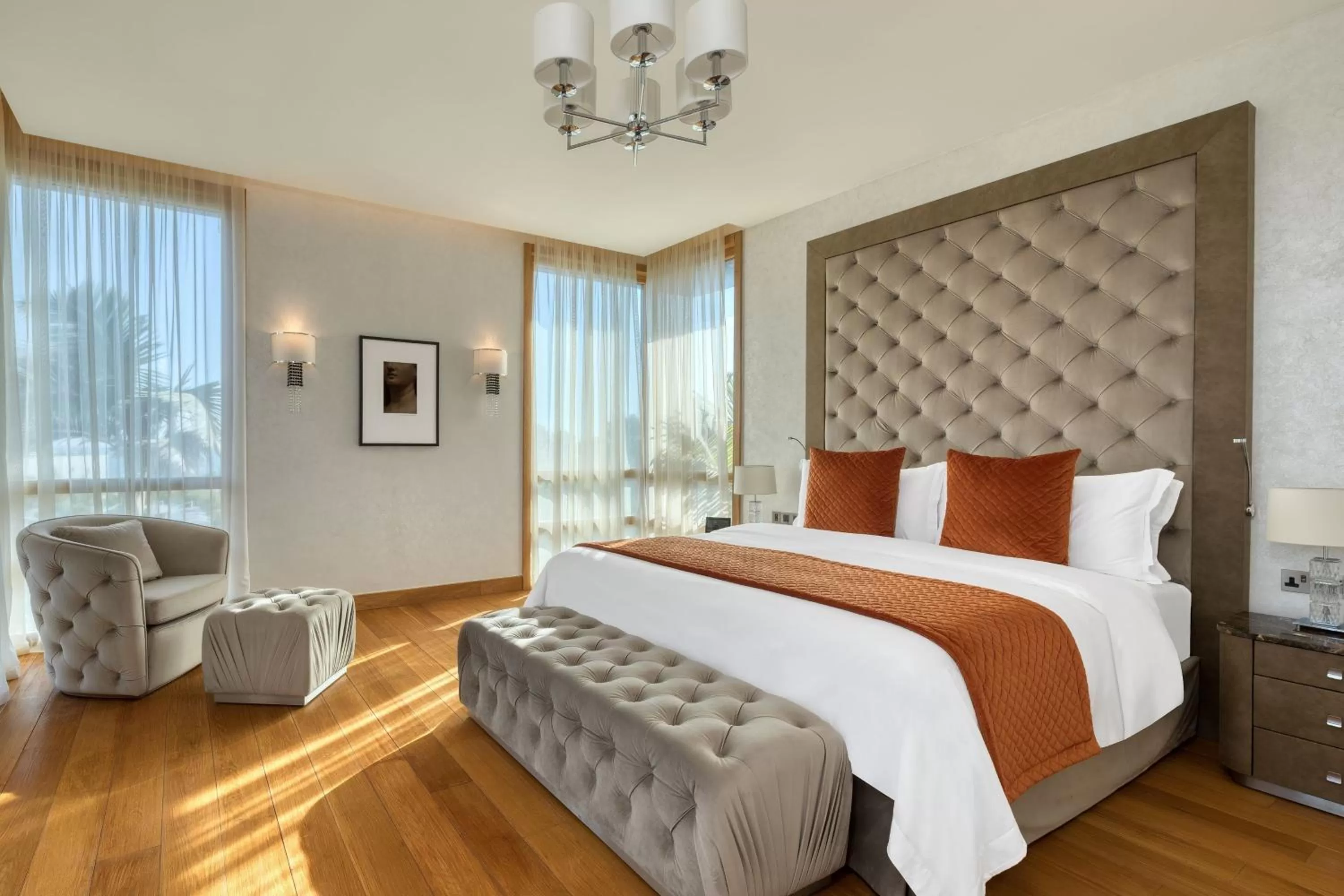 Bedroom, Bed in Parklane, a Luxury Collection Resort & Spa, Limassol