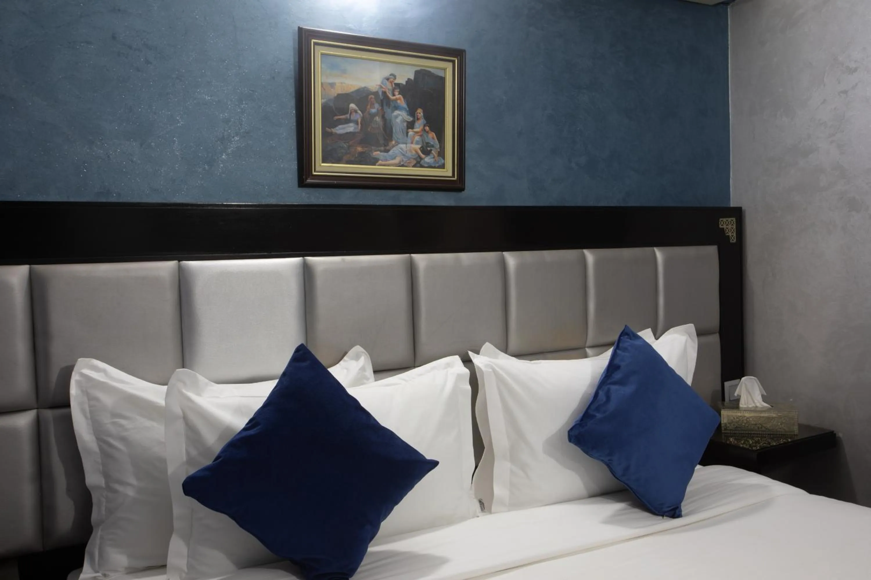 Bed in Hotel Meriem Marrakech