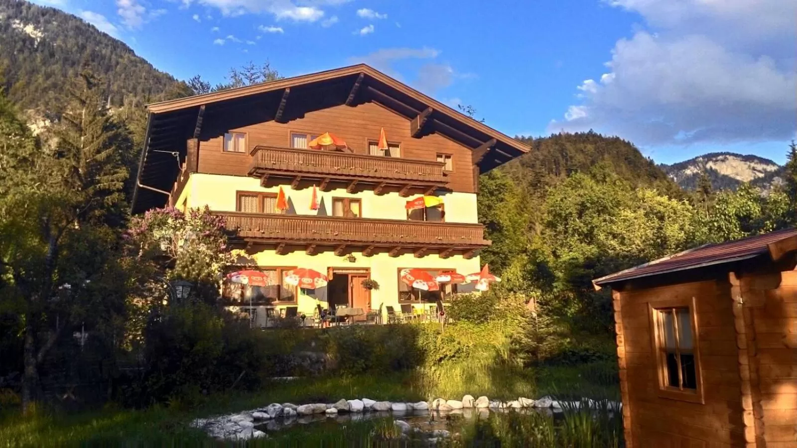 Facade/entrance in Pension Wildental