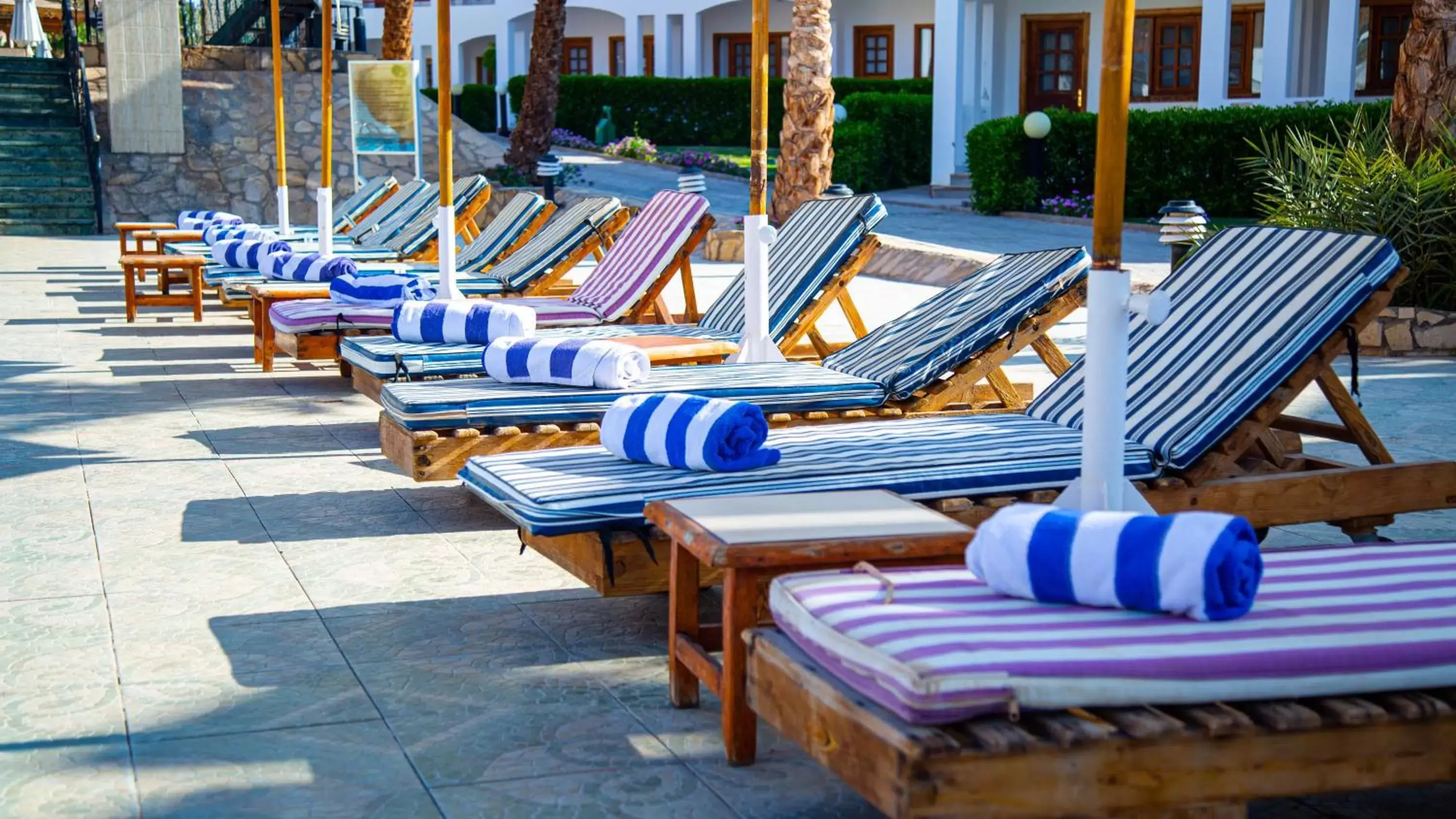 Swimming pool in Happy Life Village Dahab